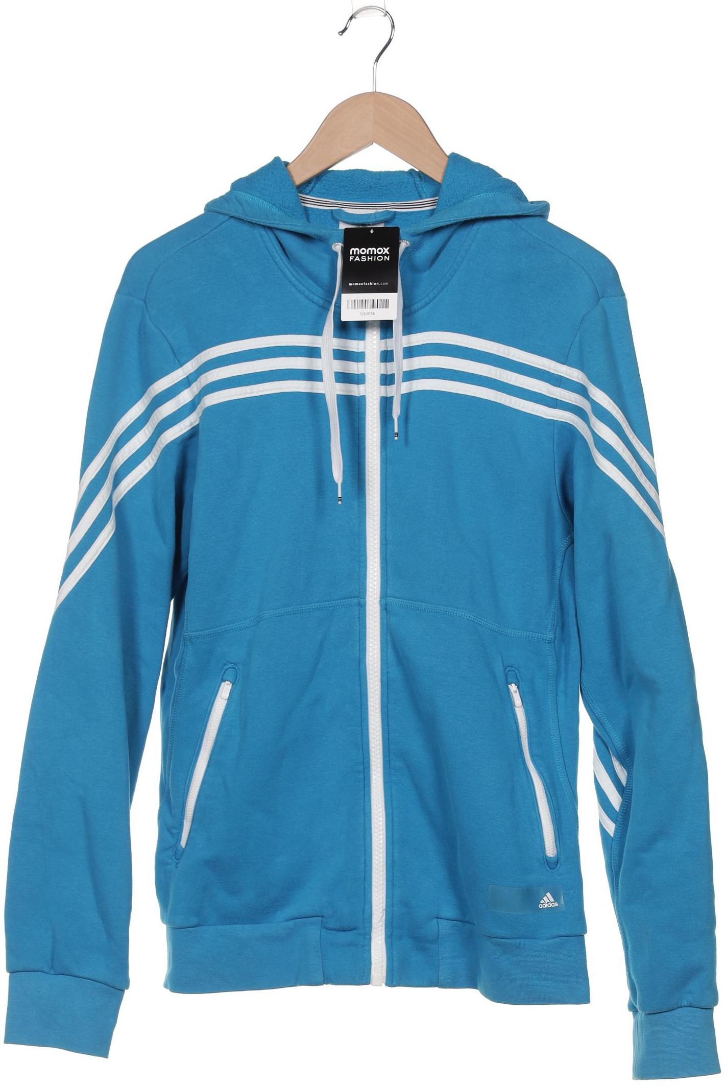 

adidas Herren Kapuzenpullover, blau, Gr. 48