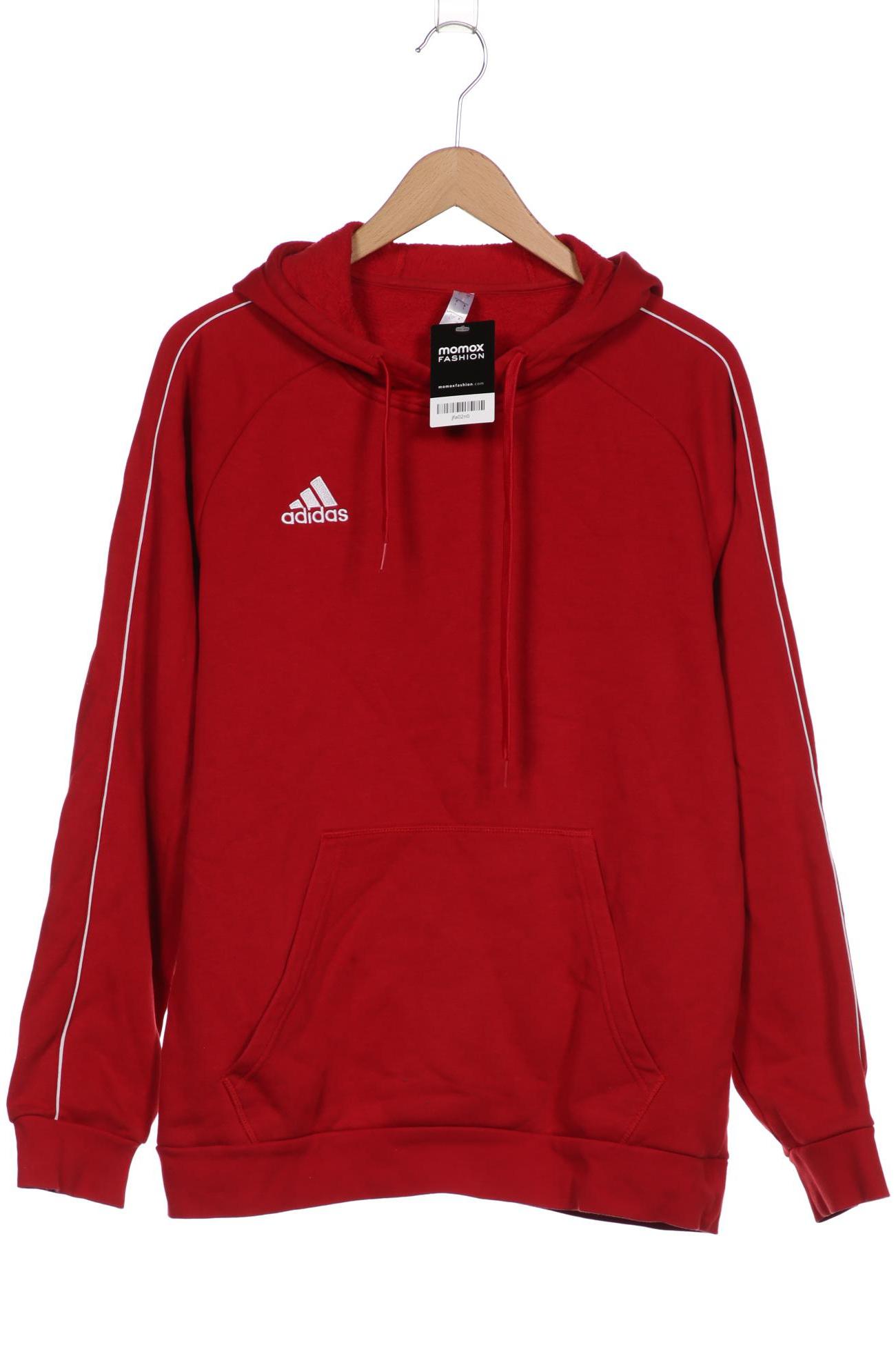 

adidas Herren Kapuzenpullover, rot, Gr. 52