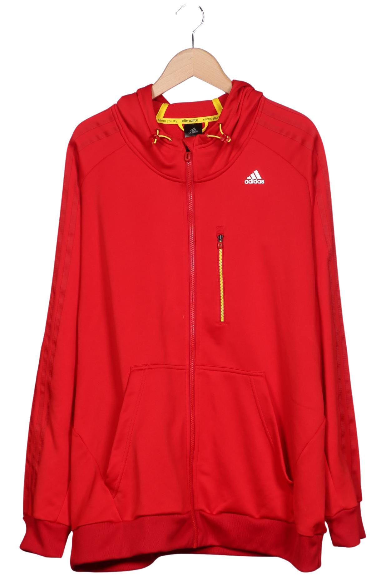 

adidas Herren Kapuzenpullover, rot, Gr. 56