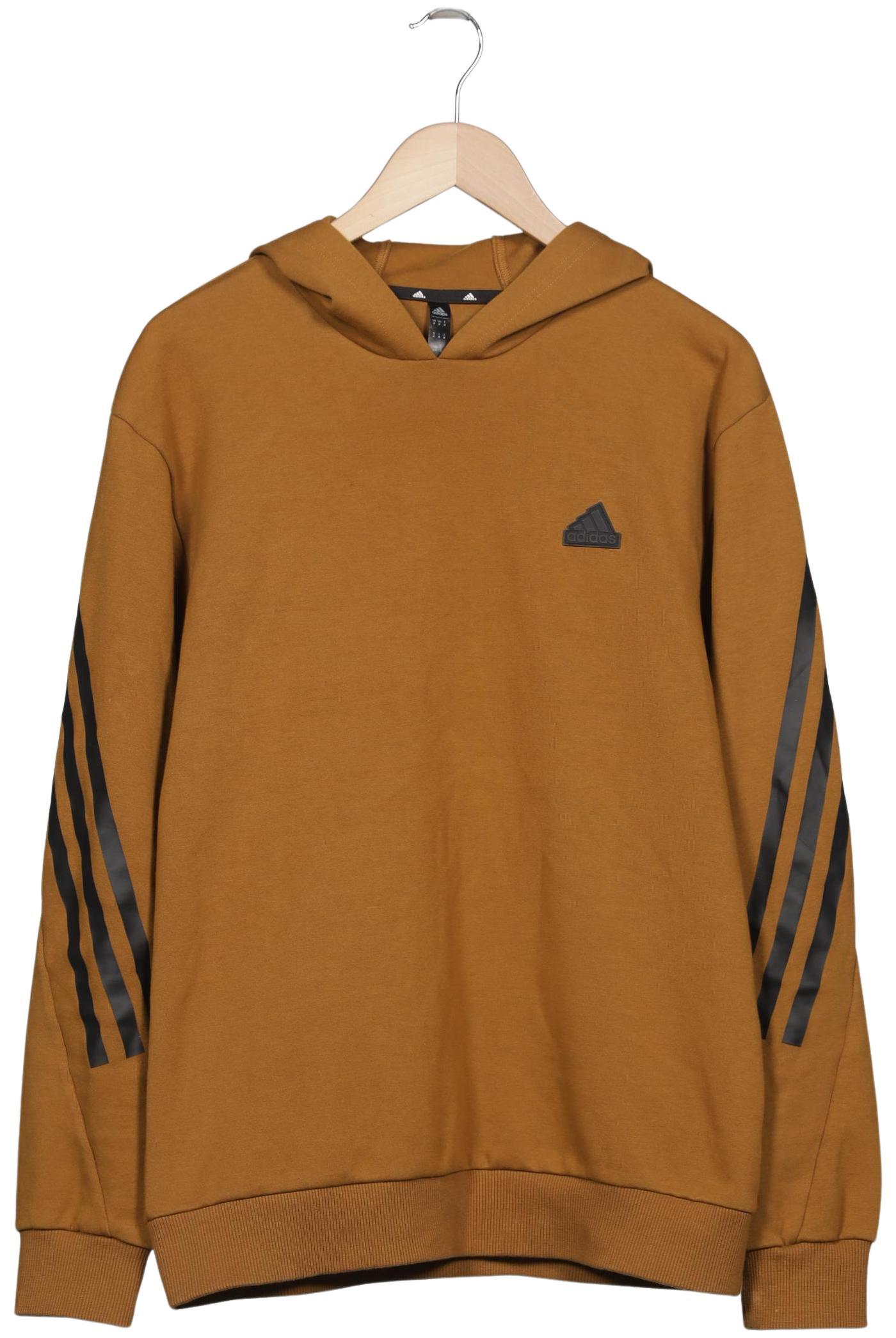 

adidas Herren Kapuzenpullover, braun, Gr. 48