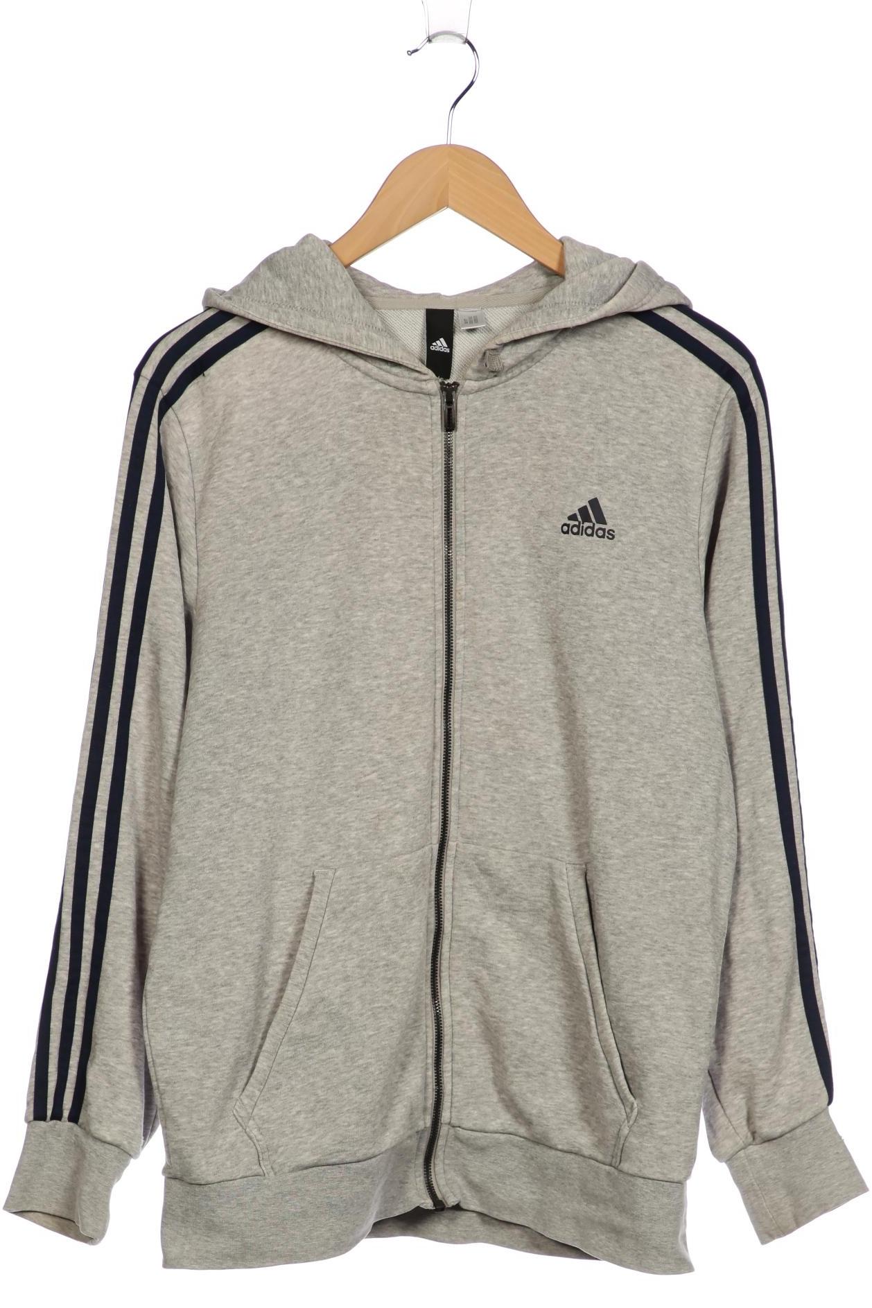 

adidas Herren Kapuzenpullover, grau, Gr. 48