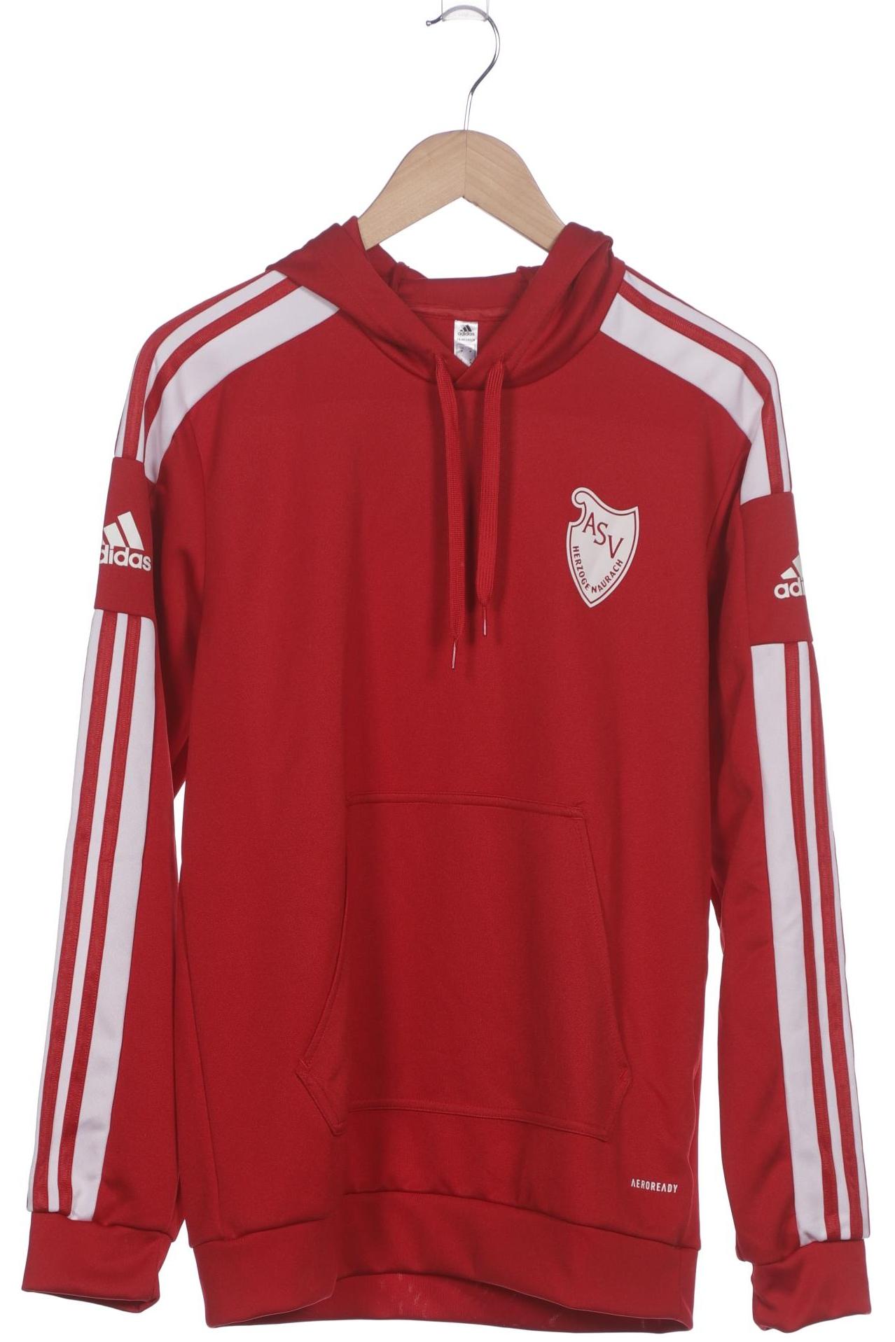 

adidas Herren Kapuzenpullover, rot, Gr. 48