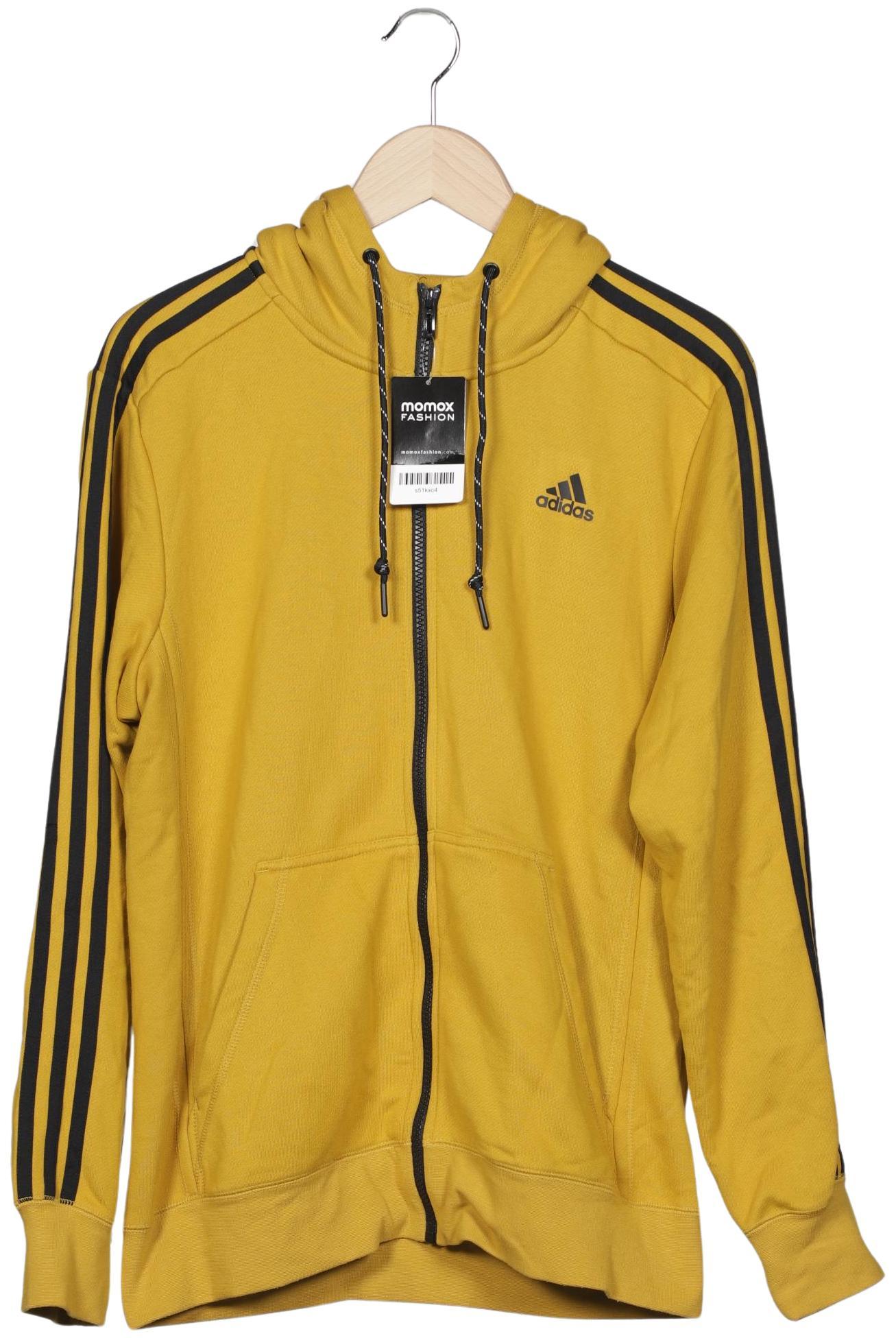 

adidas Herren Kapuzenpullover, gelb, Gr. 48