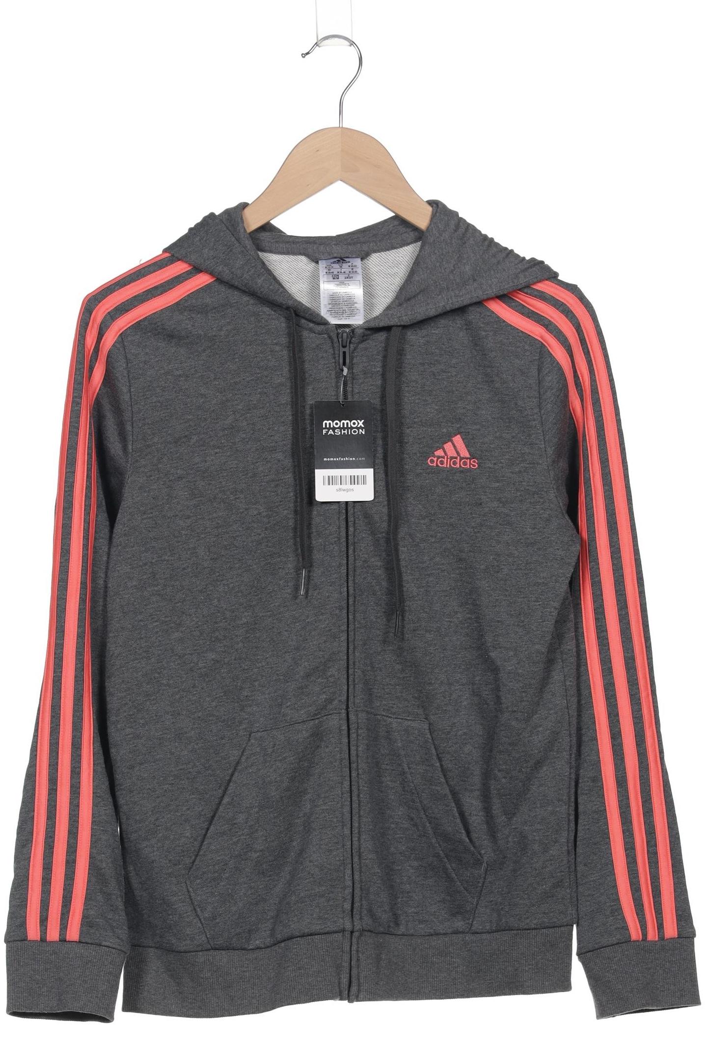 

adidas Herren Kapuzenpullover, grau, Gr. 48