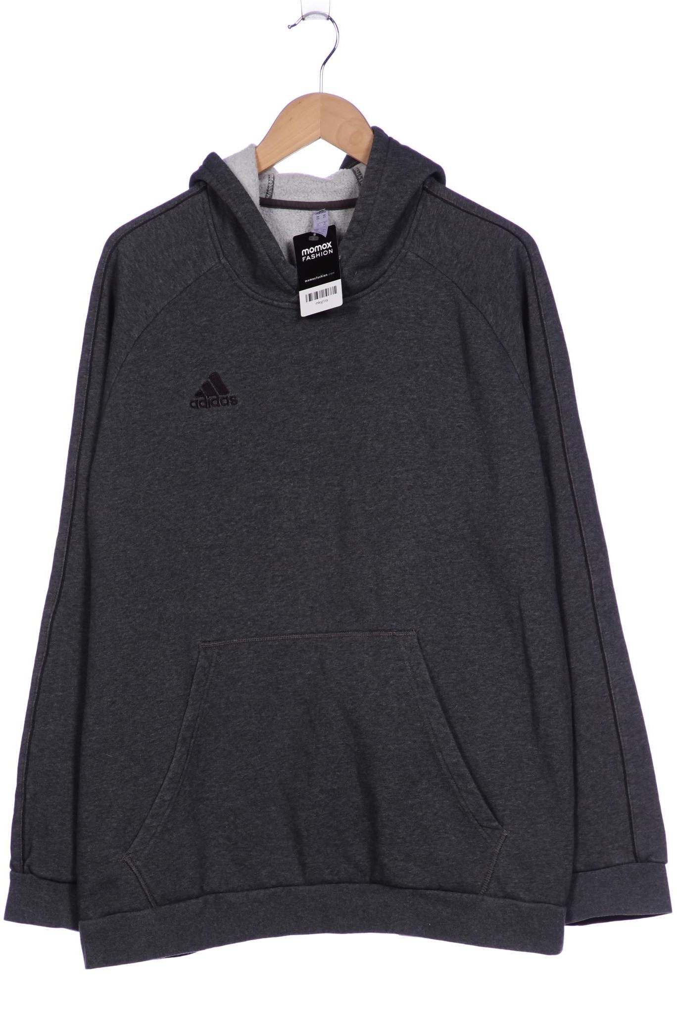 

adidas Herren Kapuzenpullover, grau, Gr. 56