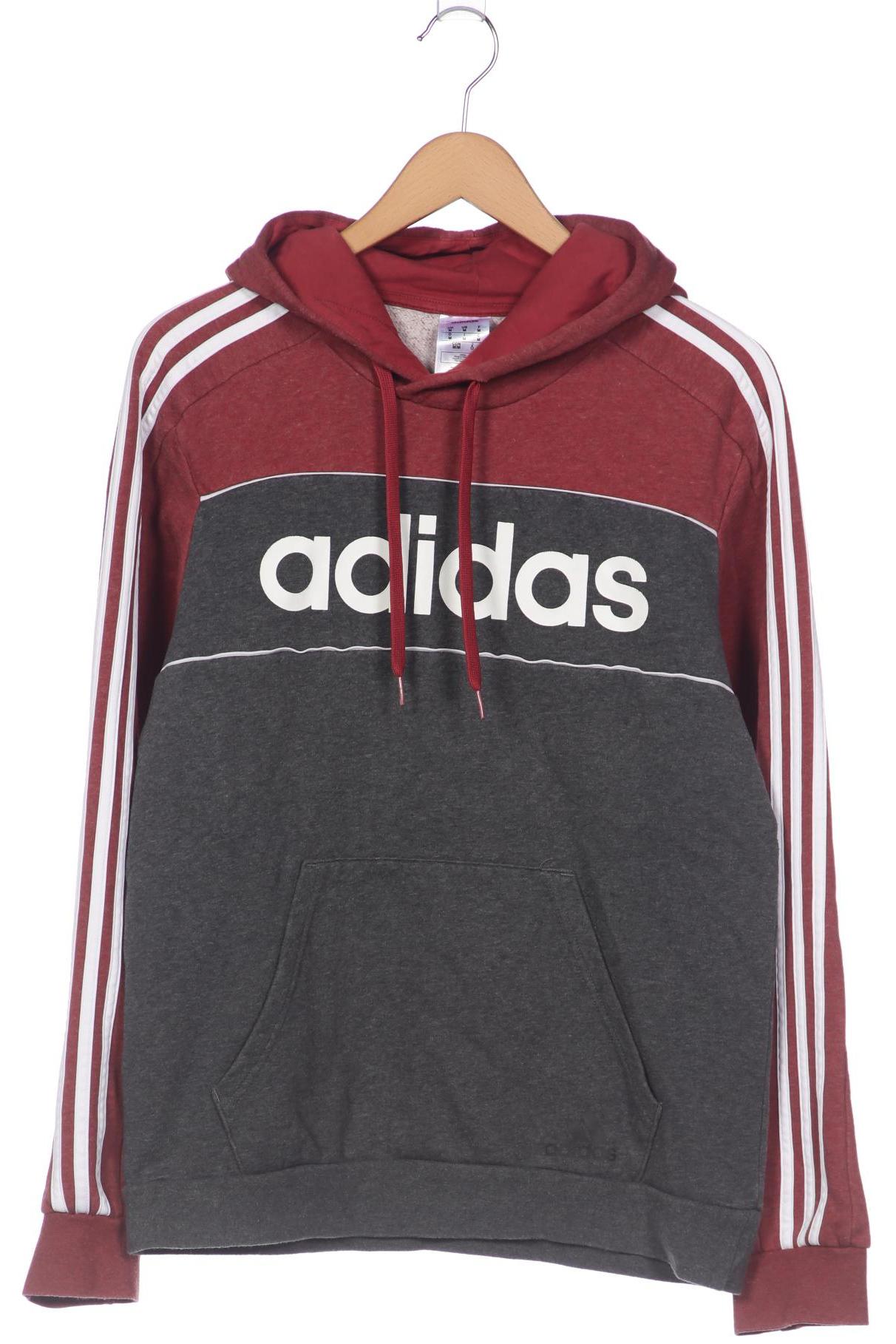 

adidas Herren Kapuzenpullover, grau, Gr. 48