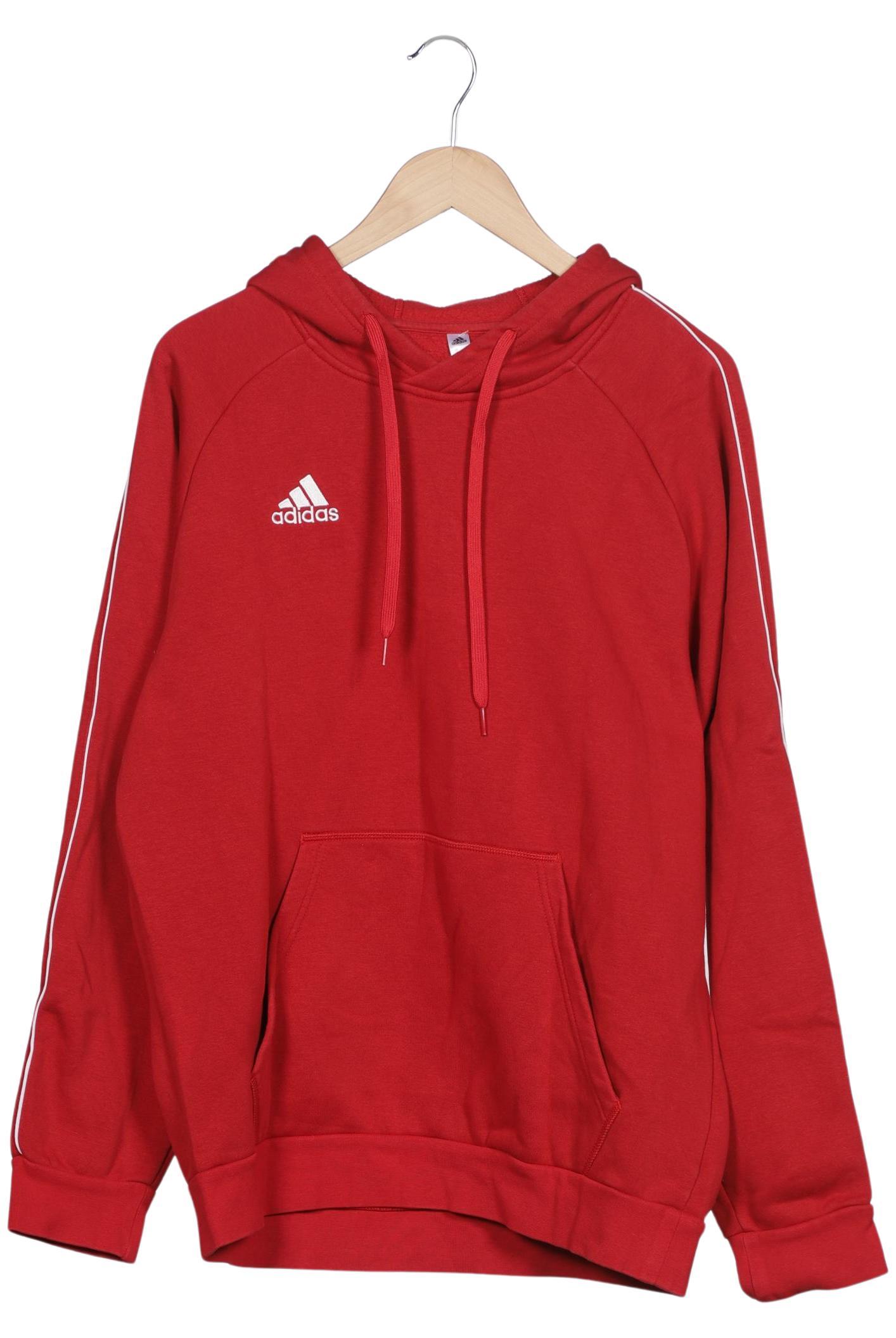

adidas Herren Kapuzenpullover, rot, Gr. 52