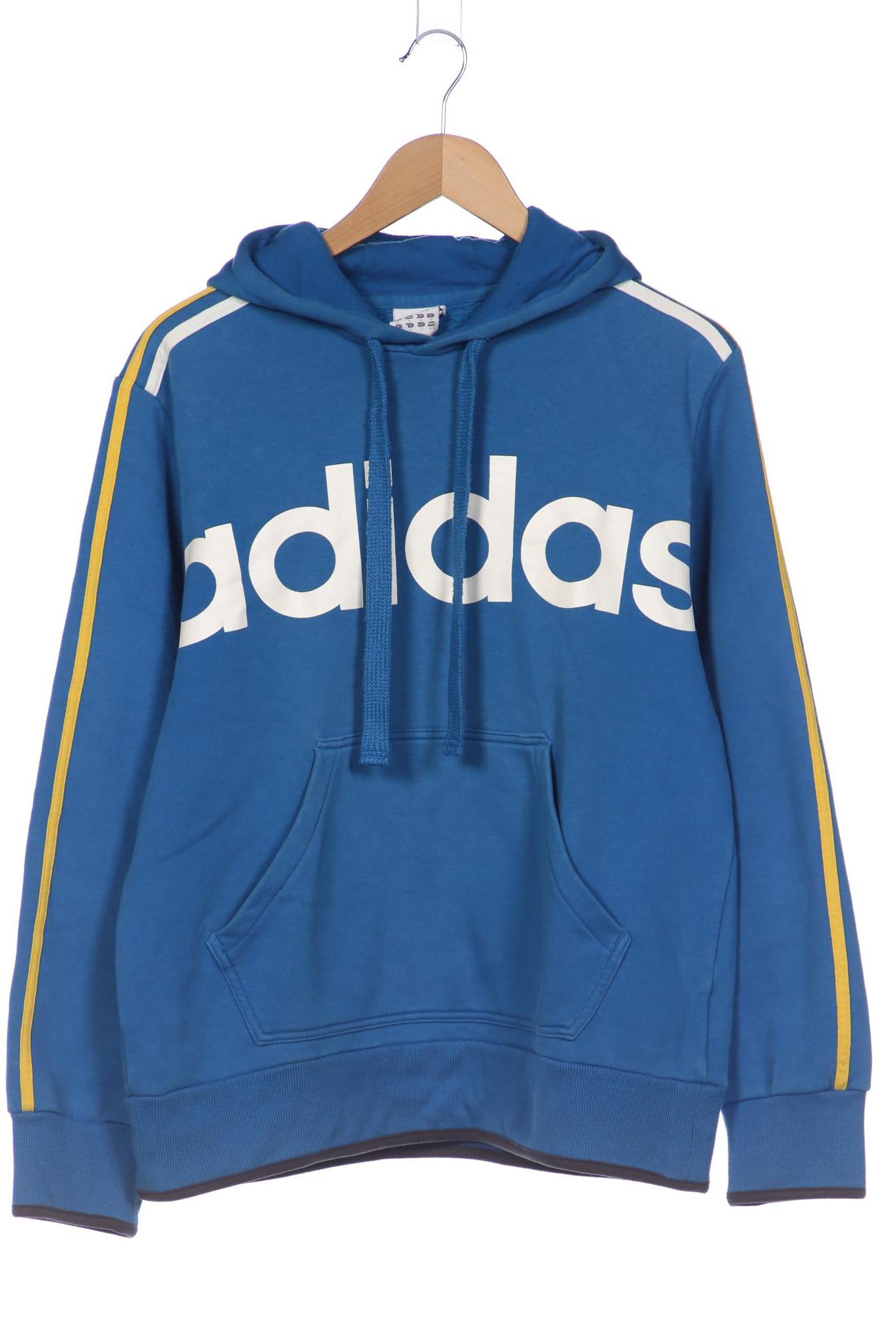 

adidas Herren Kapuzenpullover, blau, Gr. 48