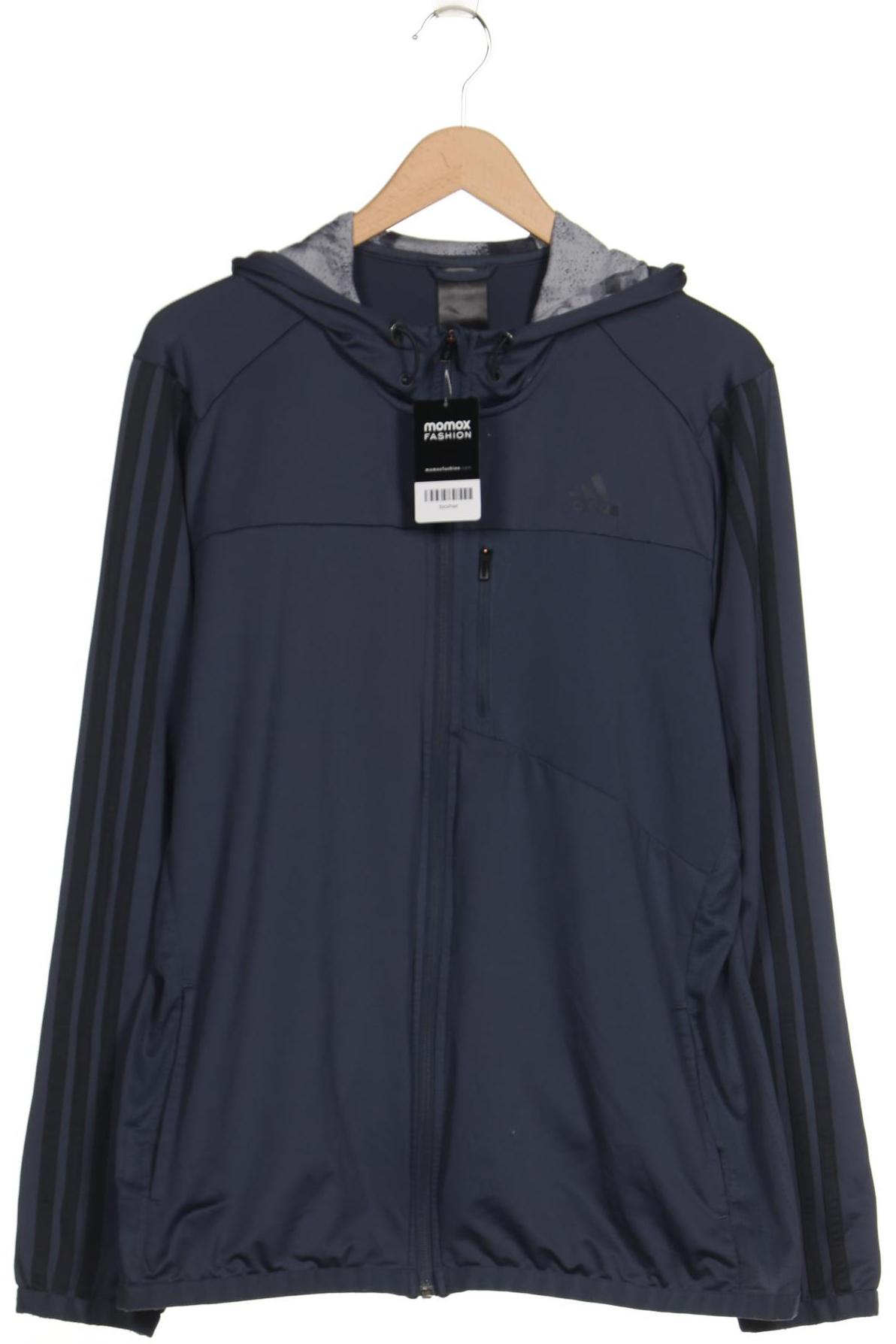 

adidas Herren Kapuzenpullover, grau, Gr. 54