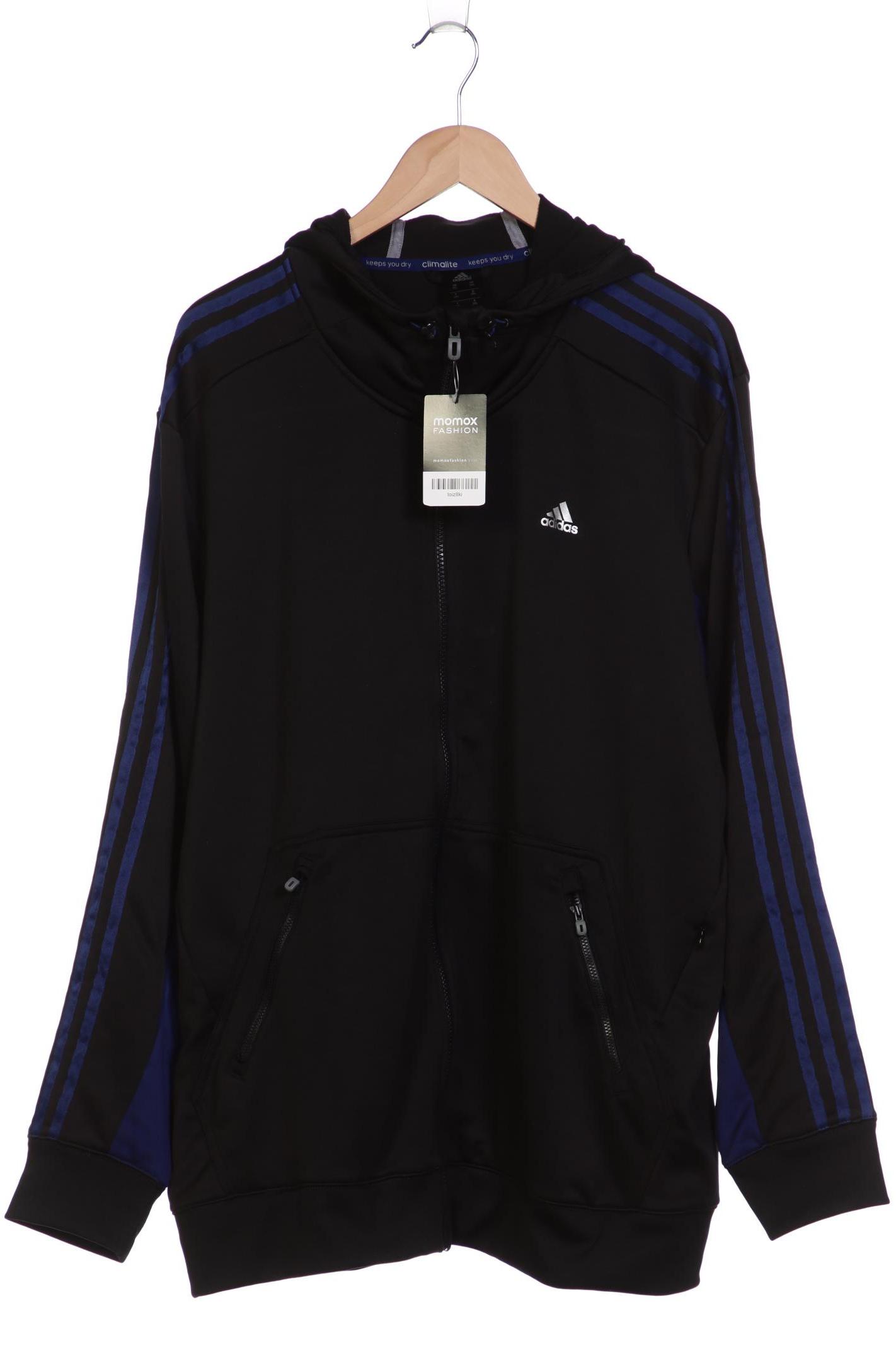 

adidas Herren Kapuzenpullover, schwarz, Gr. 56