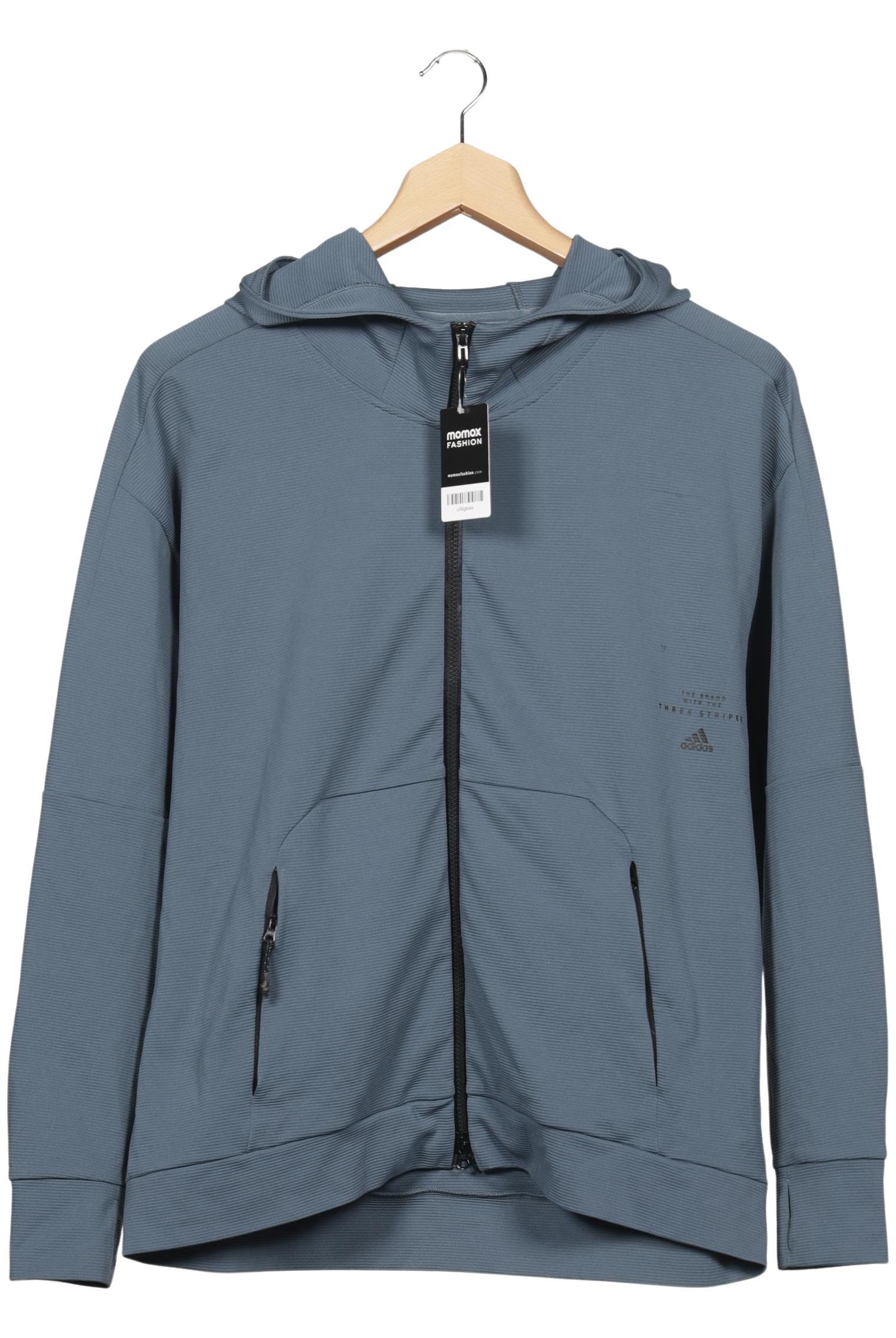 

adidas Herren Kapuzenpullover, blau, Gr. 54