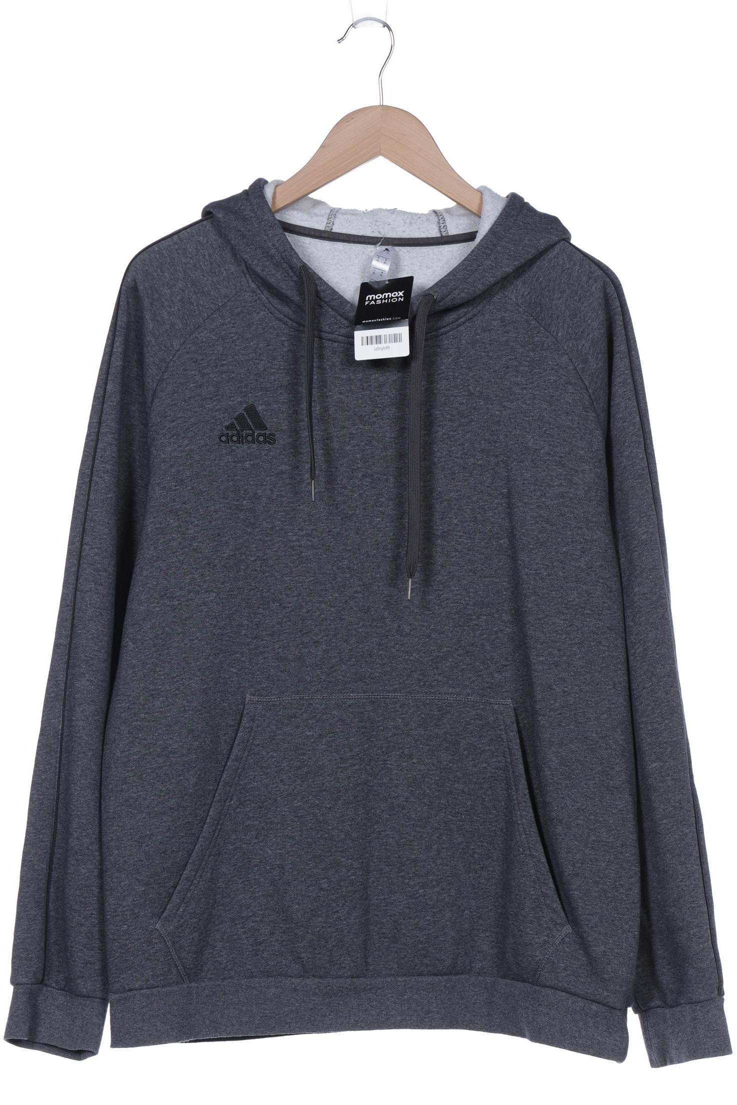 

adidas Herren Kapuzenpullover, grau, Gr. 54