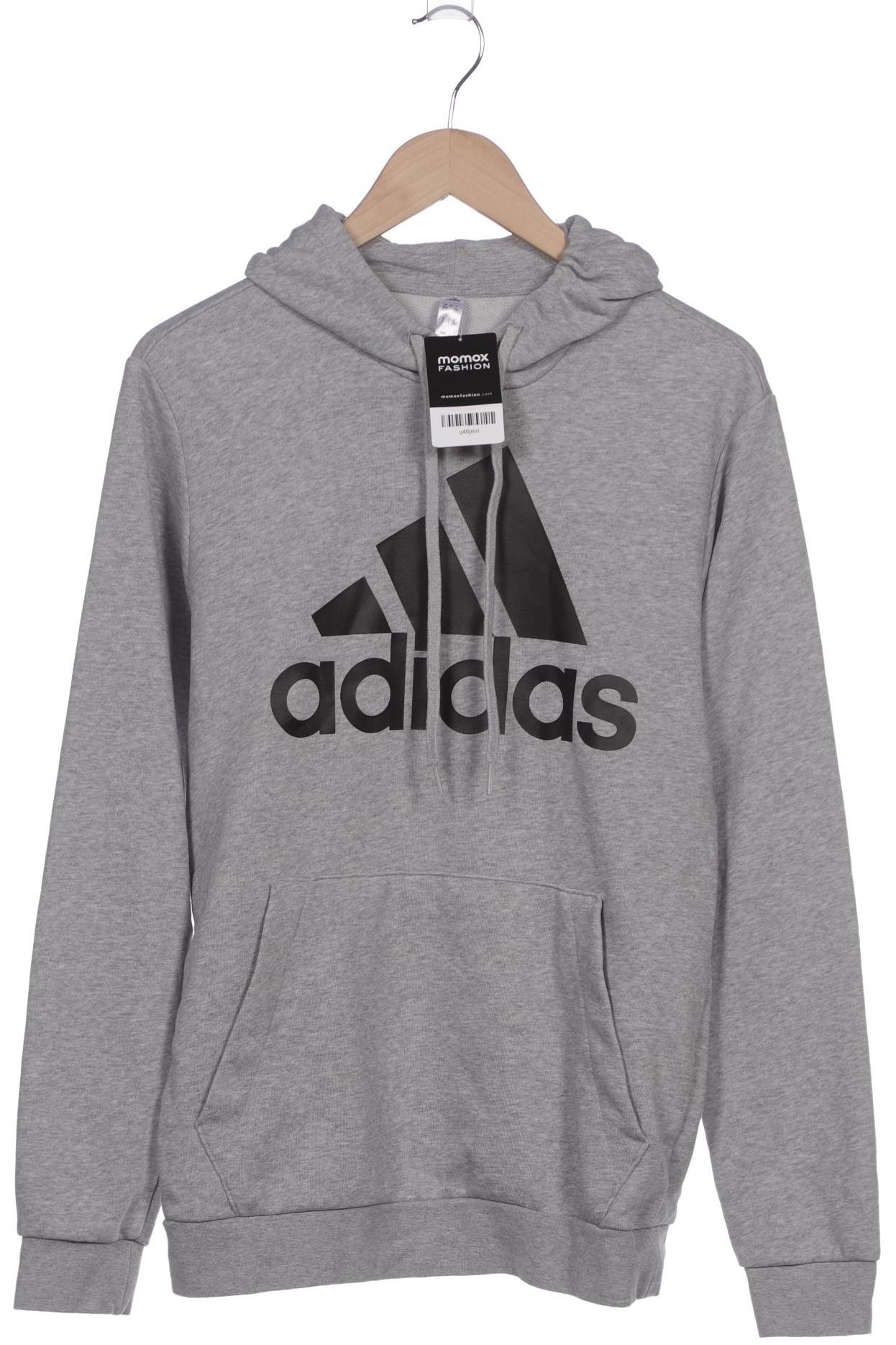 

adidas Herren Kapuzenpullover, grau, Gr. 46