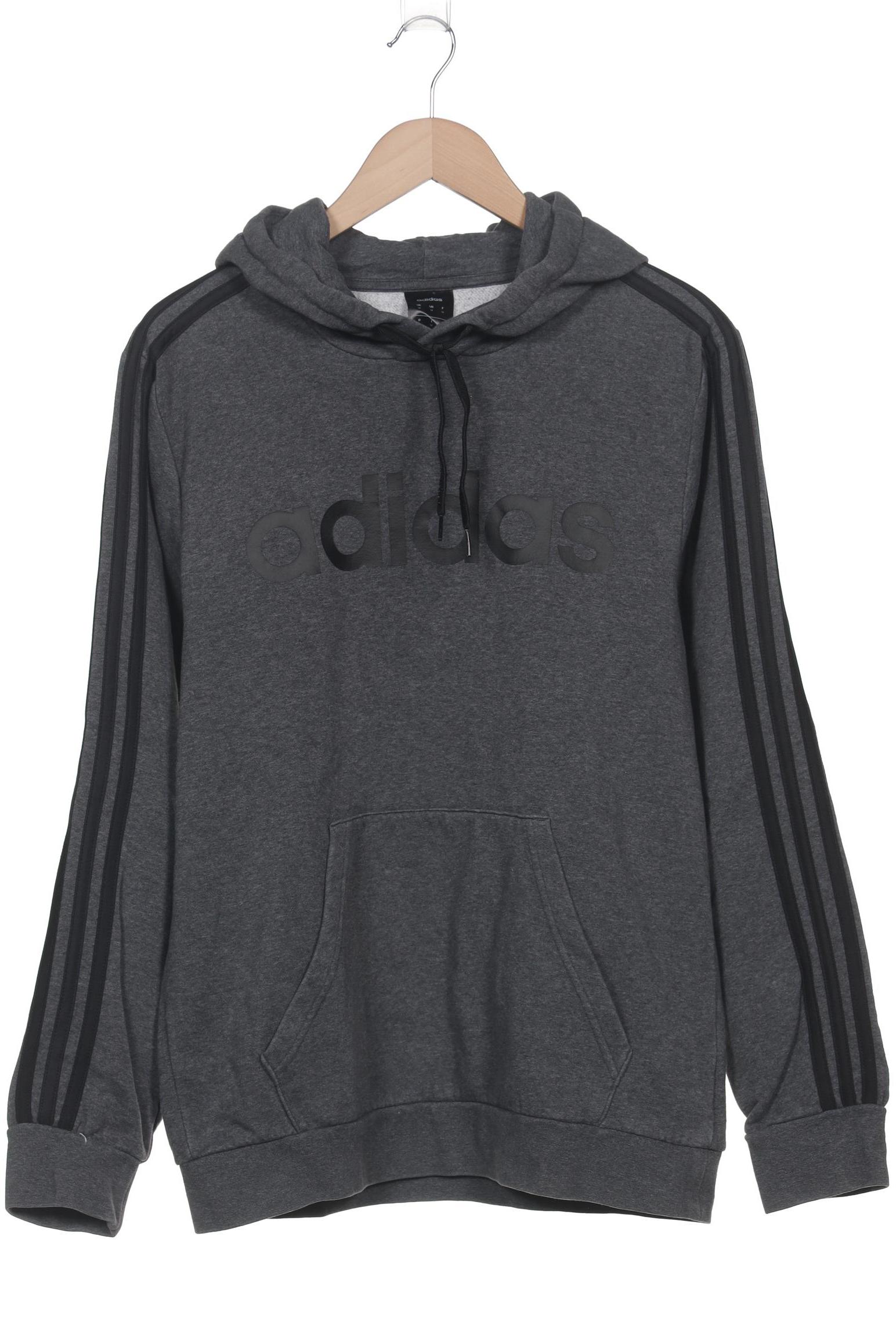 

adidas Herren Kapuzenpullover, grau, Gr. 48