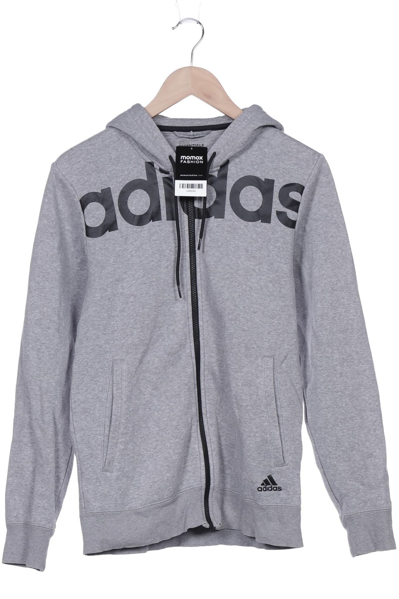 

adidas Herren Kapuzenpullover, grau, Gr. 46