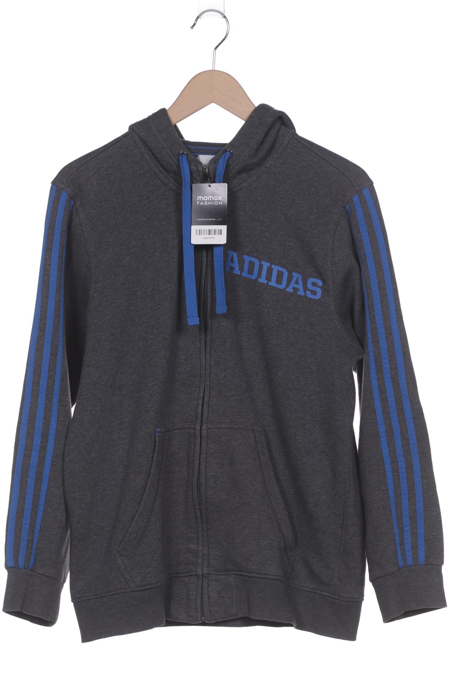 

adidas Herren Kapuzenpullover, grau, Gr. 48