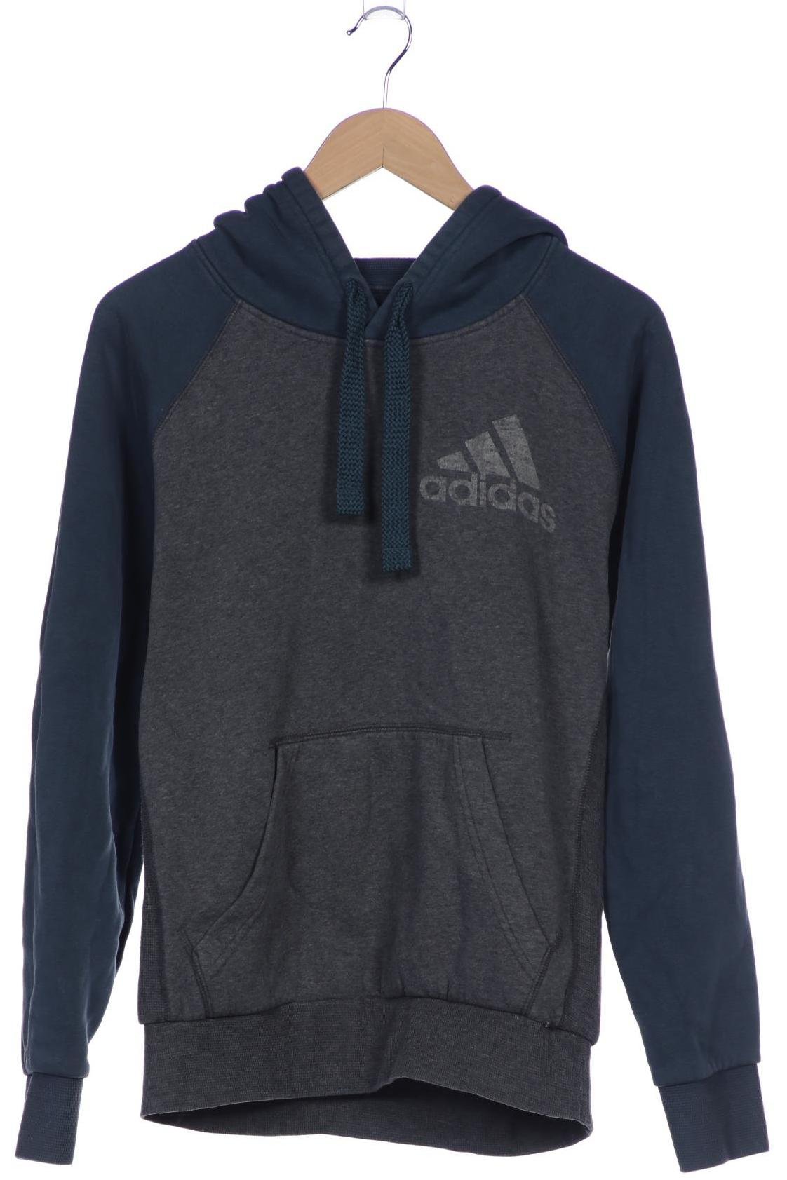

adidas Herren Kapuzenpullover, grau, Gr. 48