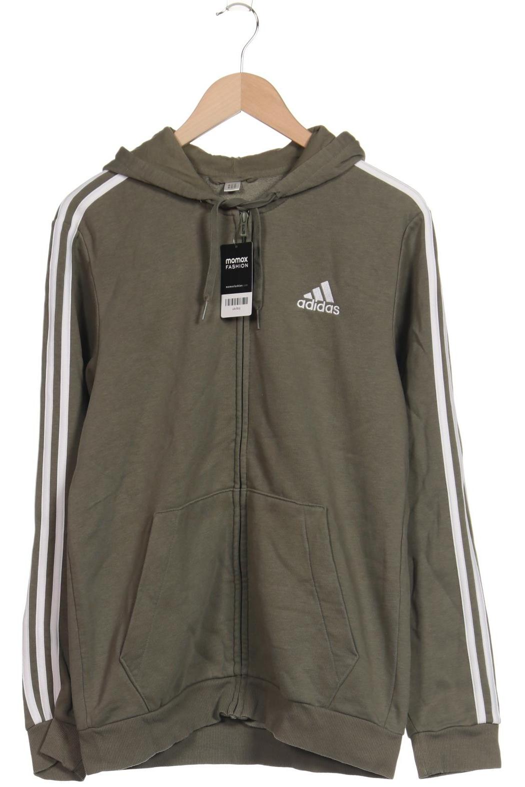 

adidas Herren Kapuzenpullover, grün, Gr. 48