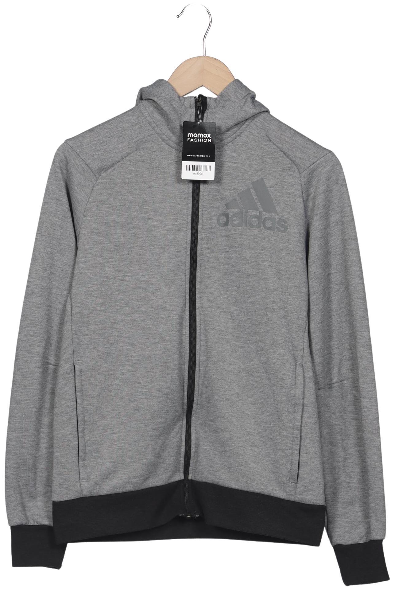 

adidas Herren Kapuzenpullover, grau, Gr. 46