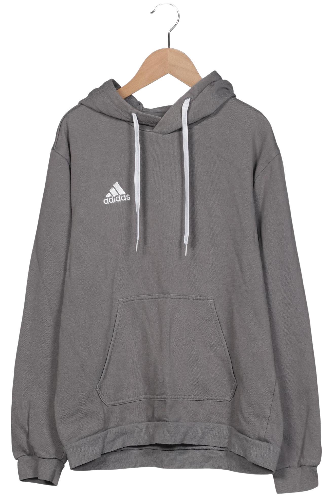 

adidas Herren Kapuzenpullover, grau, Gr. 48