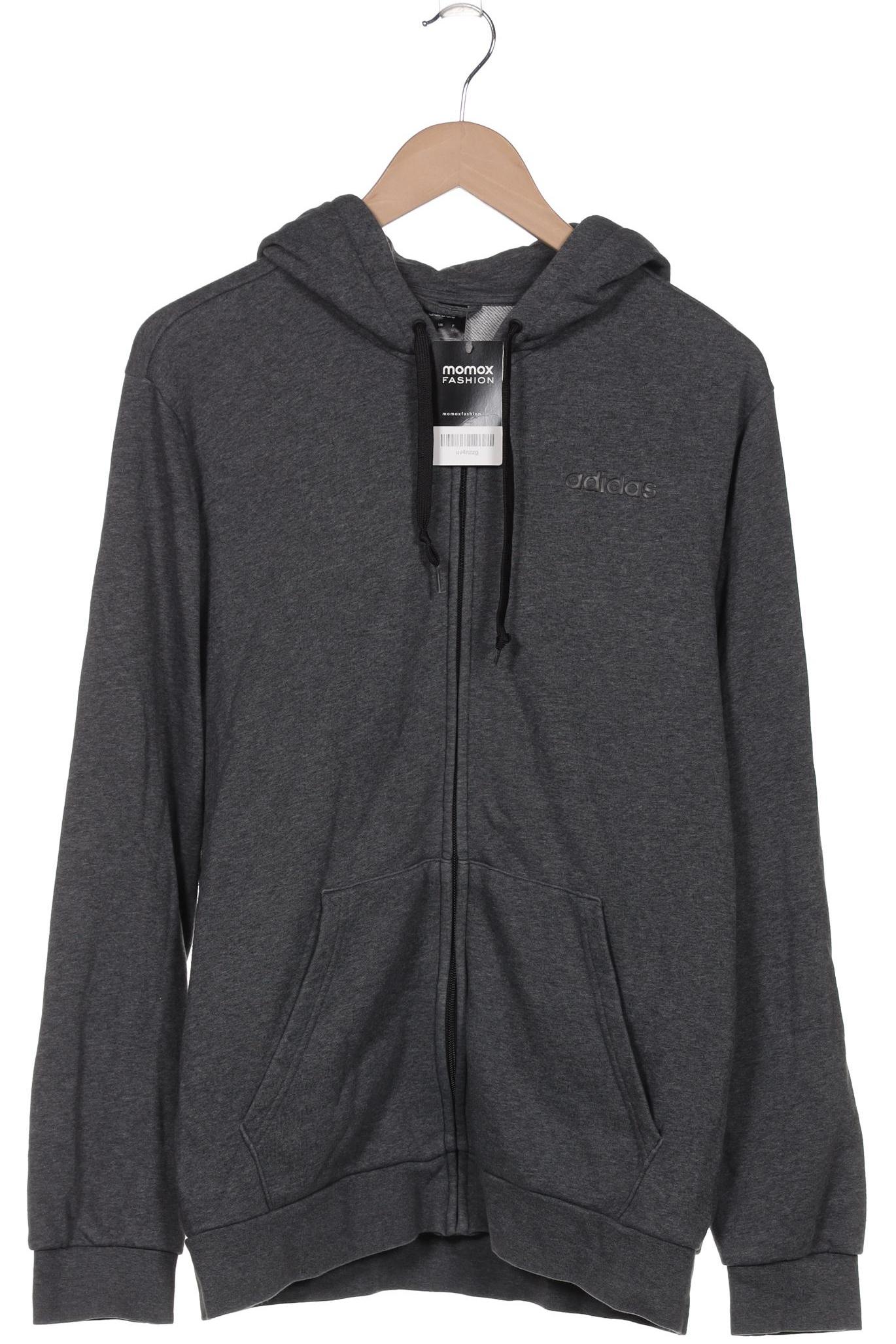 

adidas Herren Kapuzenpullover, grau, Gr. 48