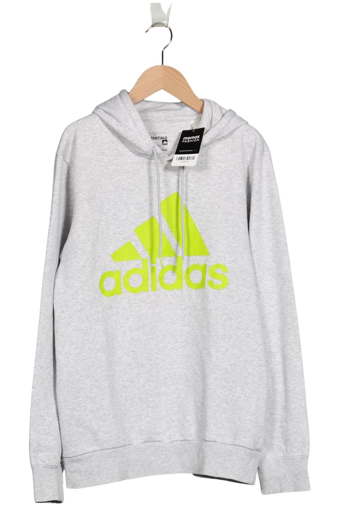 

adidas Herren Kapuzenpullover, grau, Gr. 46