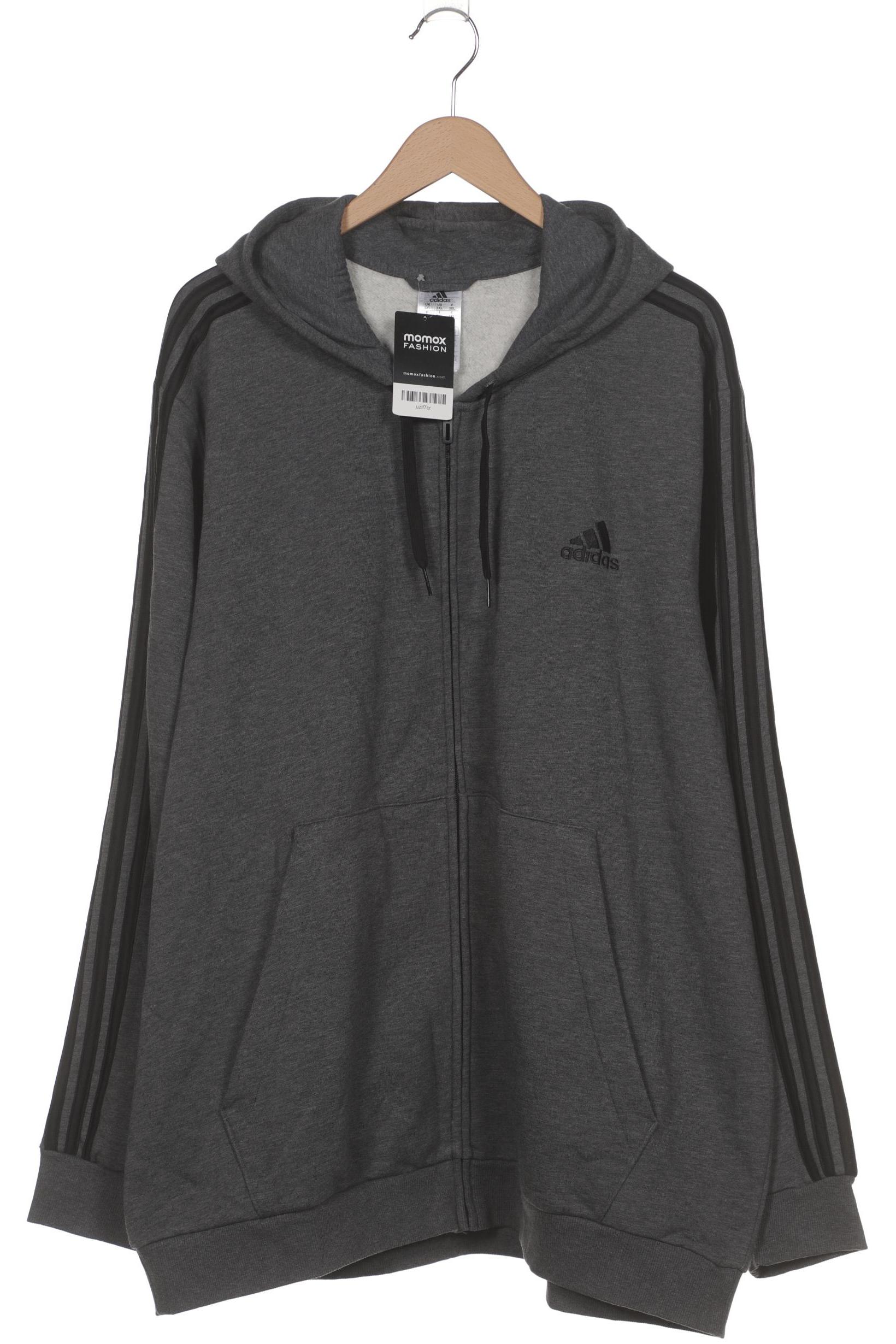 

adidas Herren Kapuzenpullover, grau, Gr. 58
