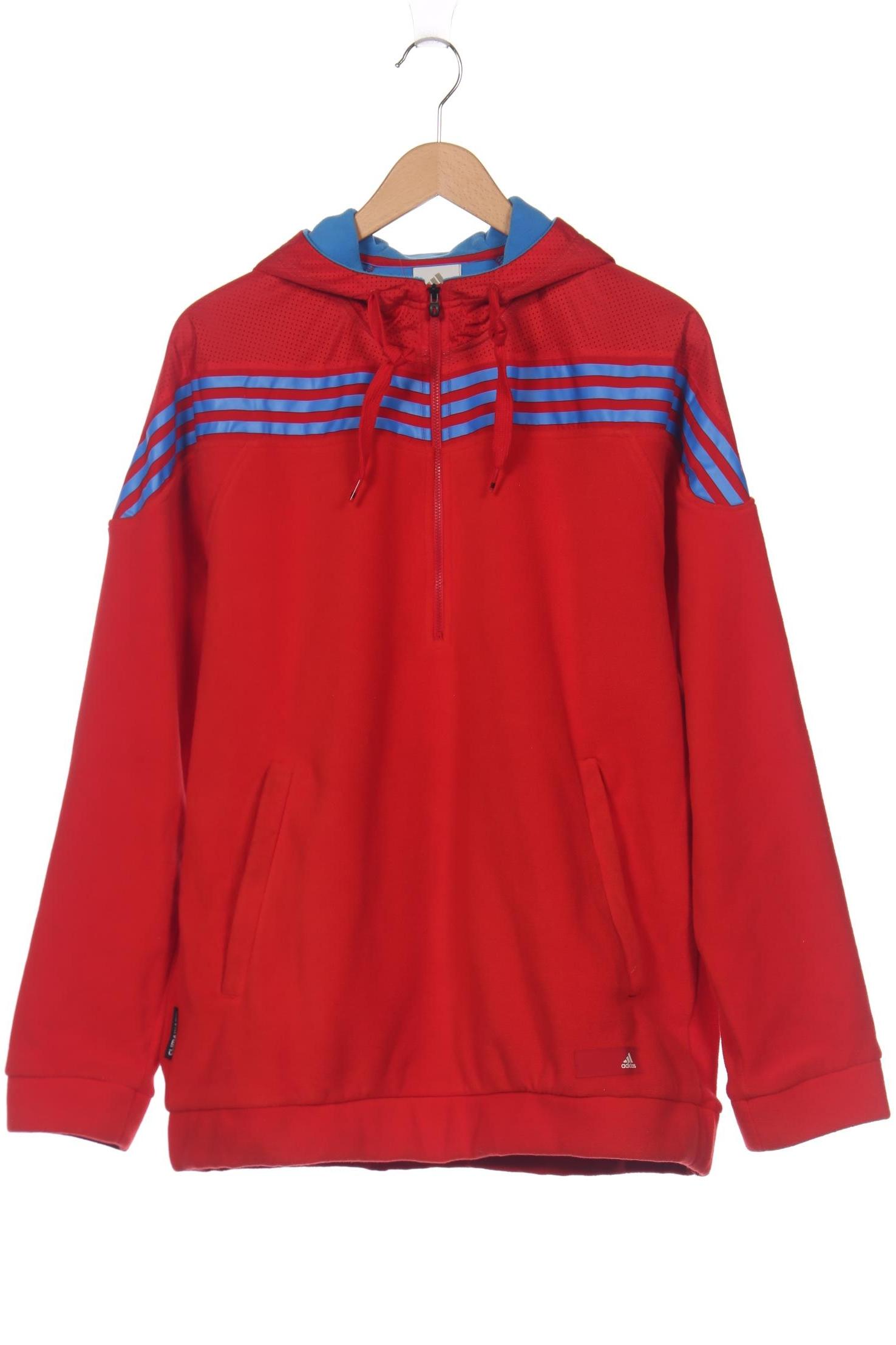 

adidas Herren Kapuzenpullover, rot, Gr. 54