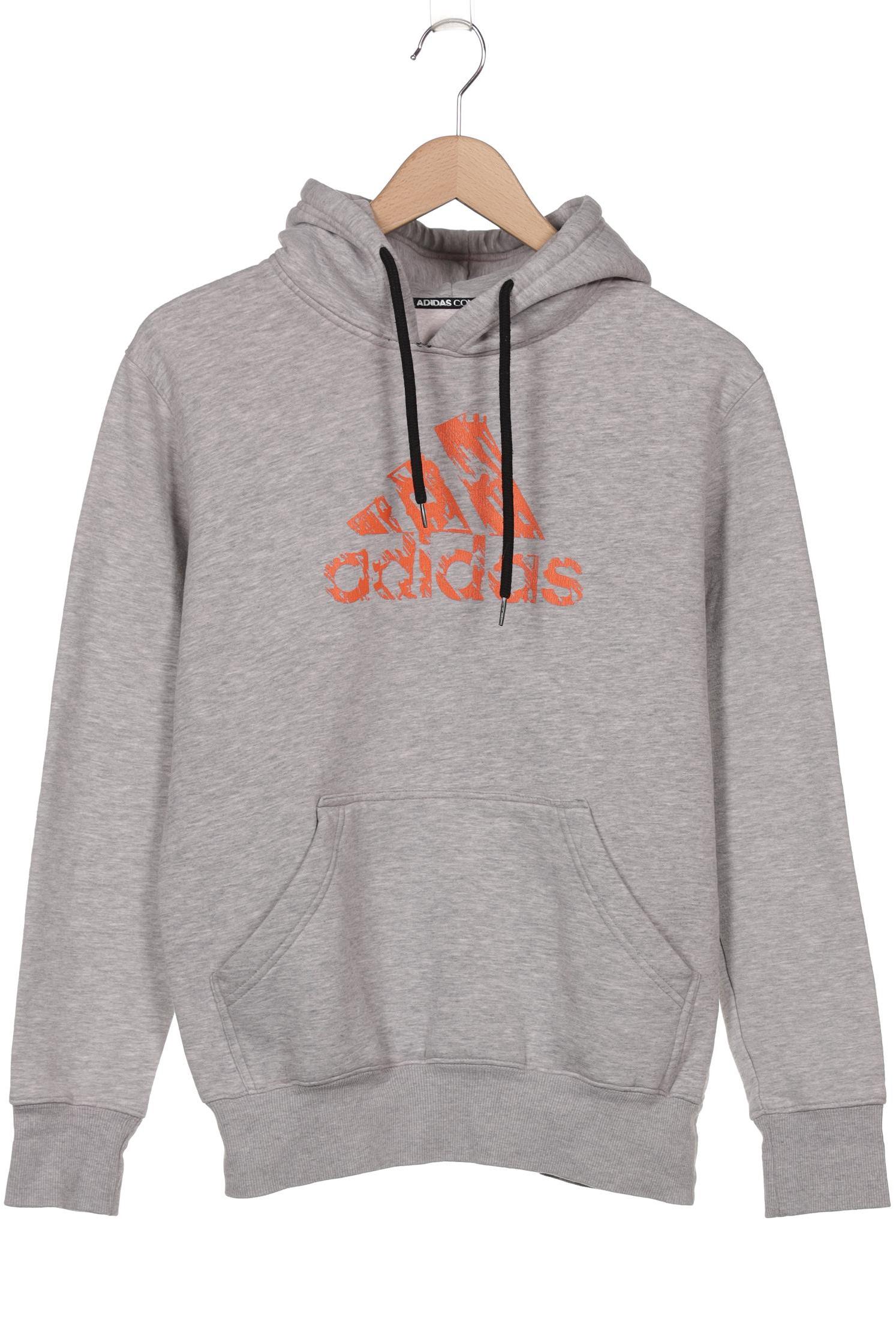 

adidas Herren Kapuzenpullover, grau, Gr. 48