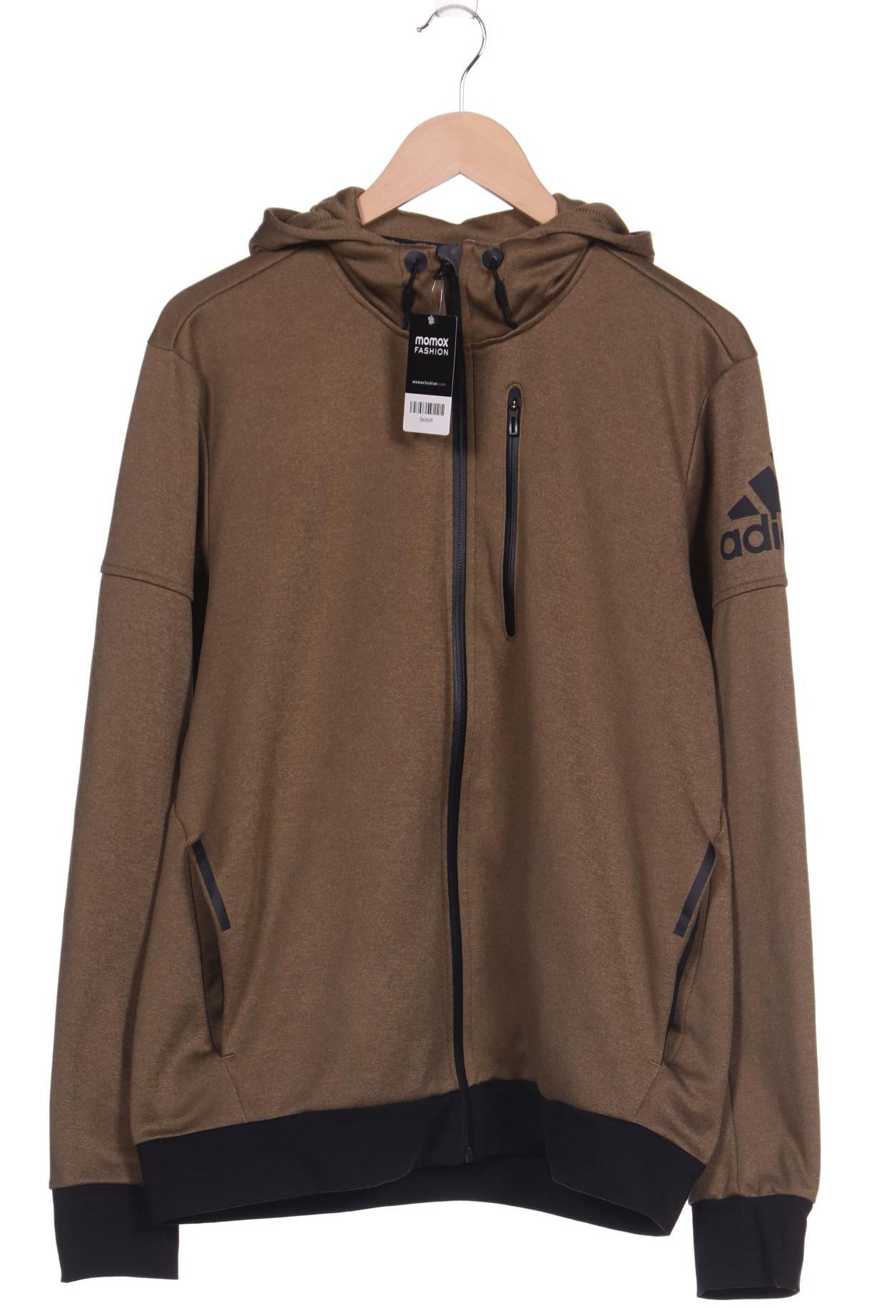 

adidas Herren Kapuzenpullover, braun, Gr. 52