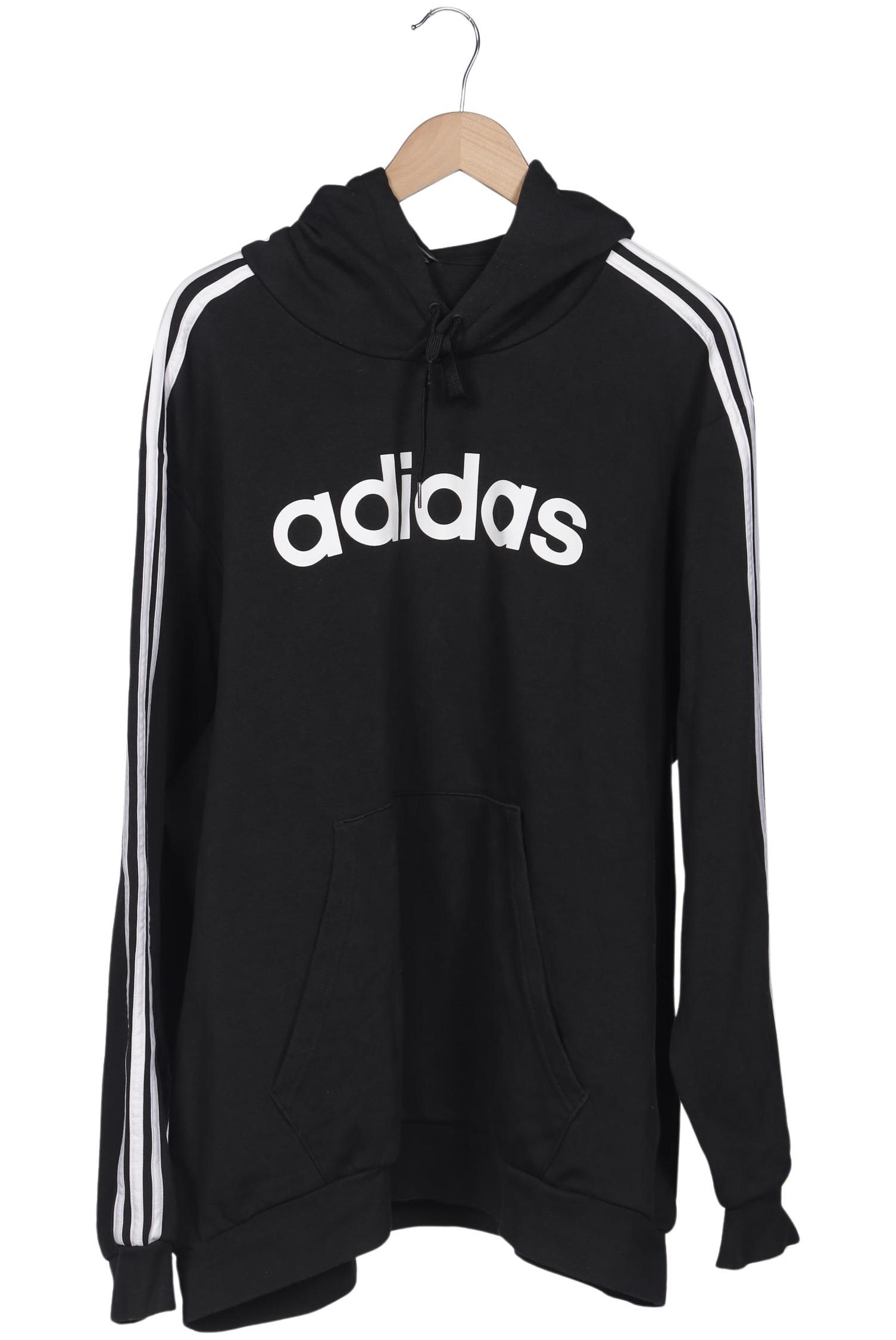 

adidas Herren Kapuzenpullover, schwarz, Gr. 58