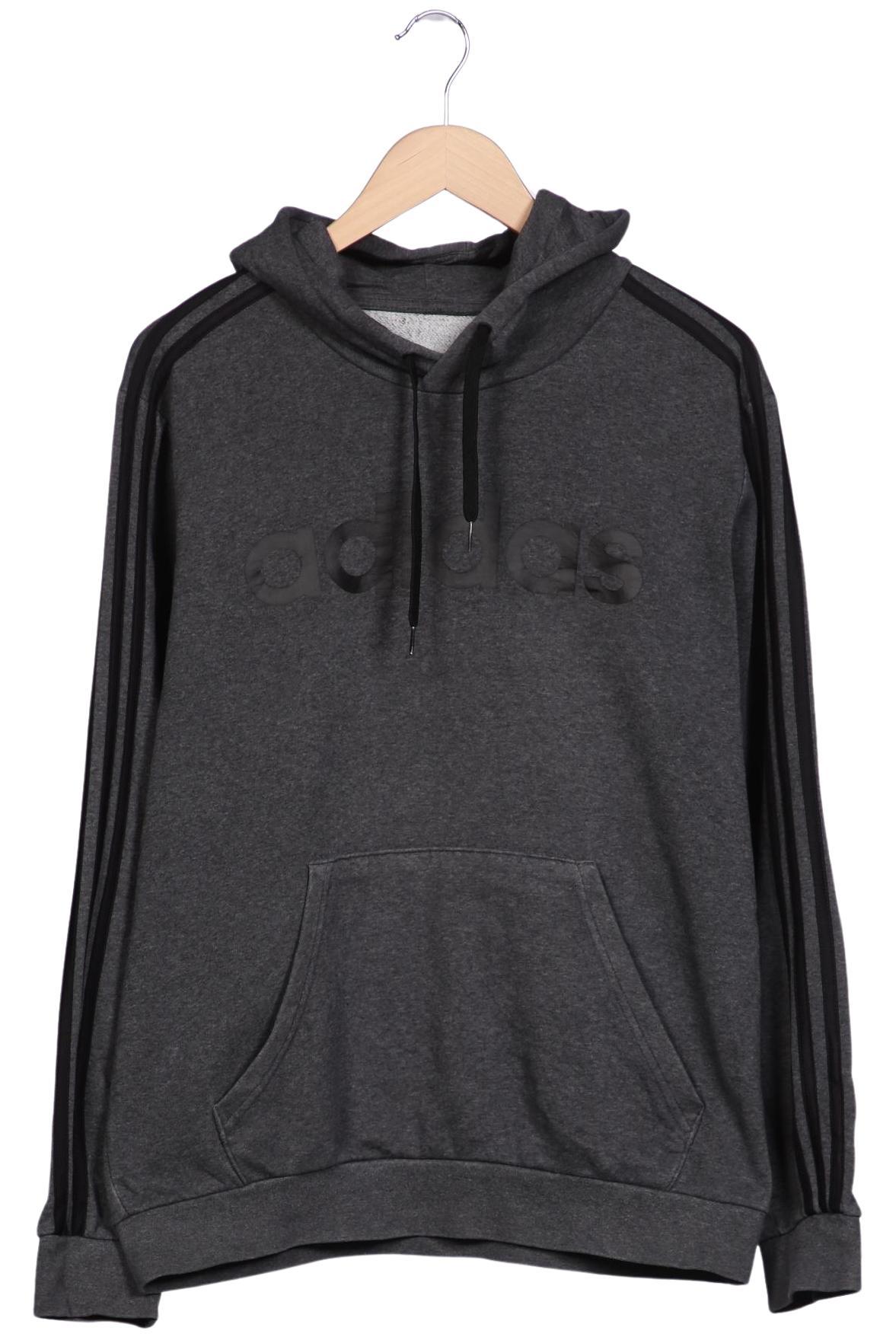 

adidas Herren Kapuzenpullover, grau, Gr. 56
