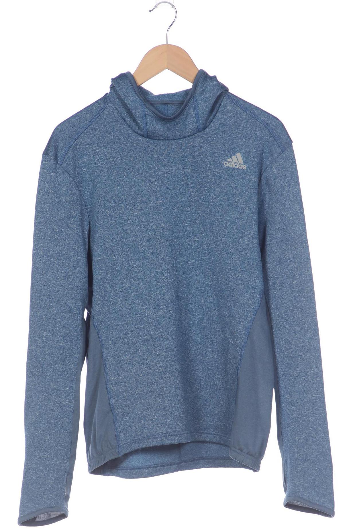 

adidas Herren Kapuzenpullover, blau, Gr. 48