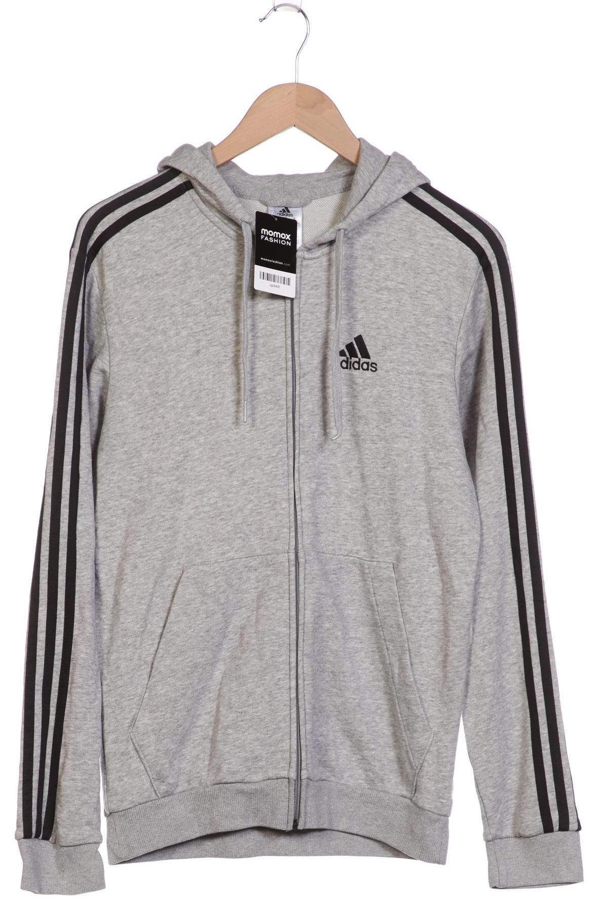 

adidas Herren Kapuzenpullover, grau, Gr. 46
