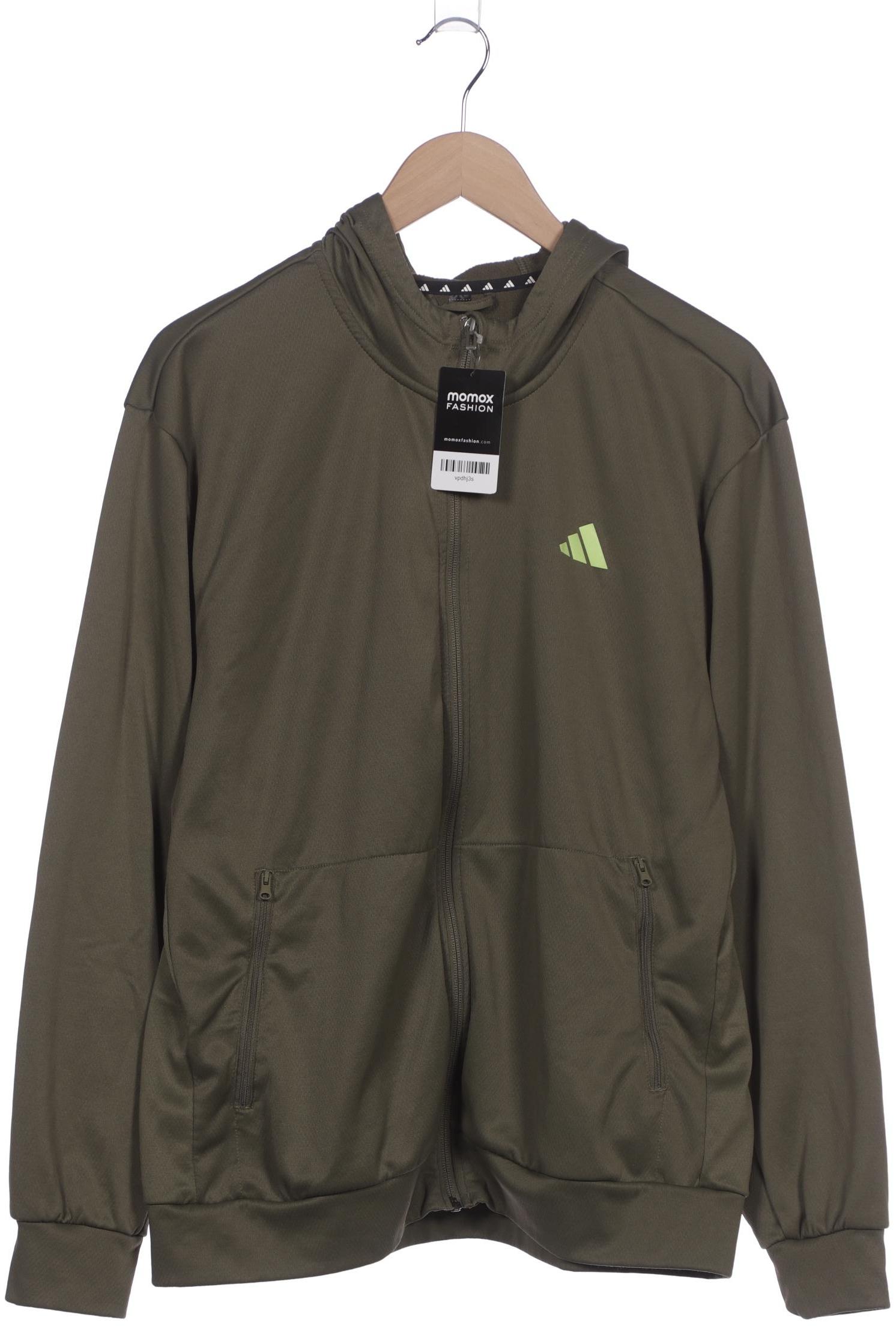 

adidas Herren Kapuzenpullover, grün, Gr. 52