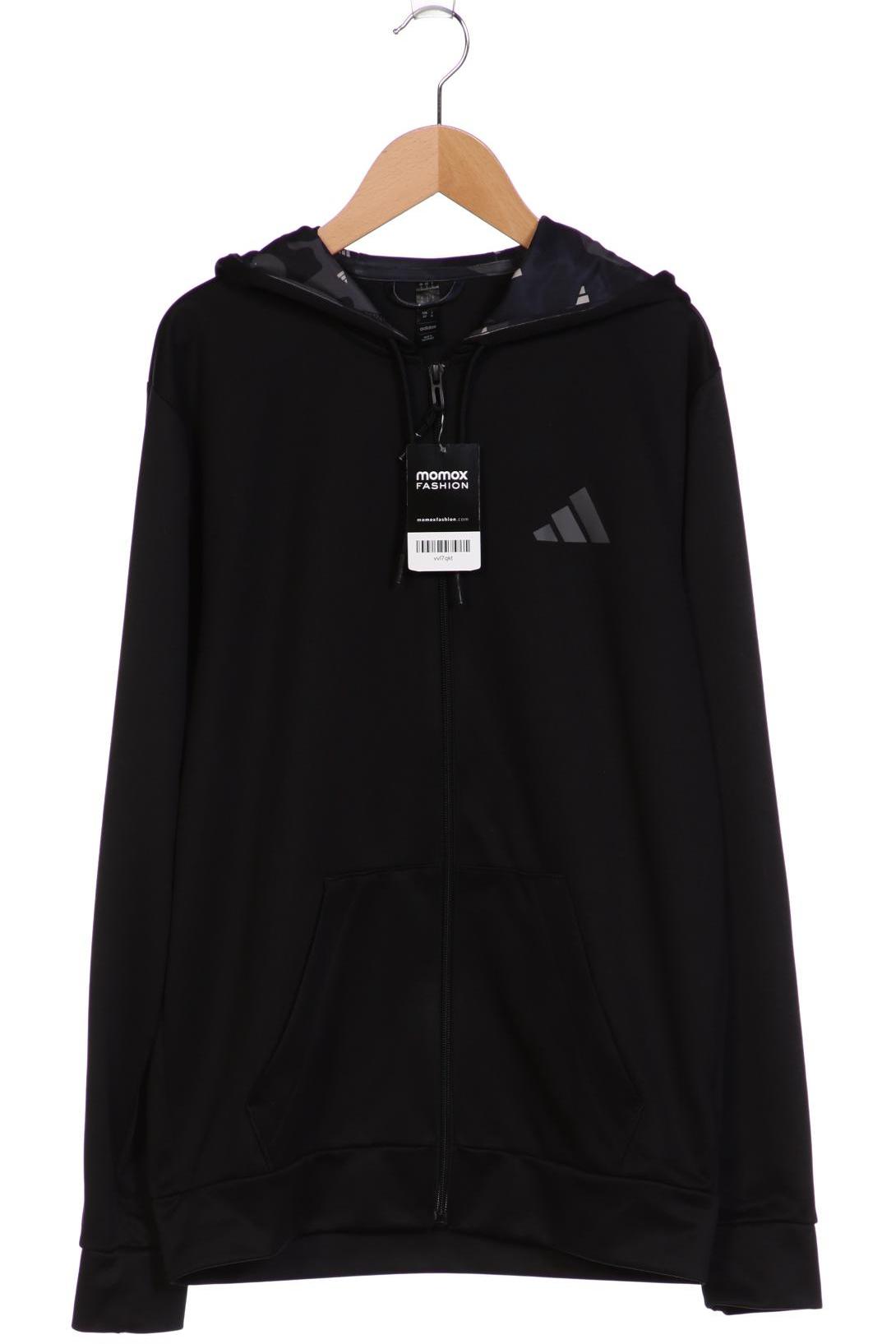 

adidas Herren Kapuzenpullover, schwarz, Gr. 46