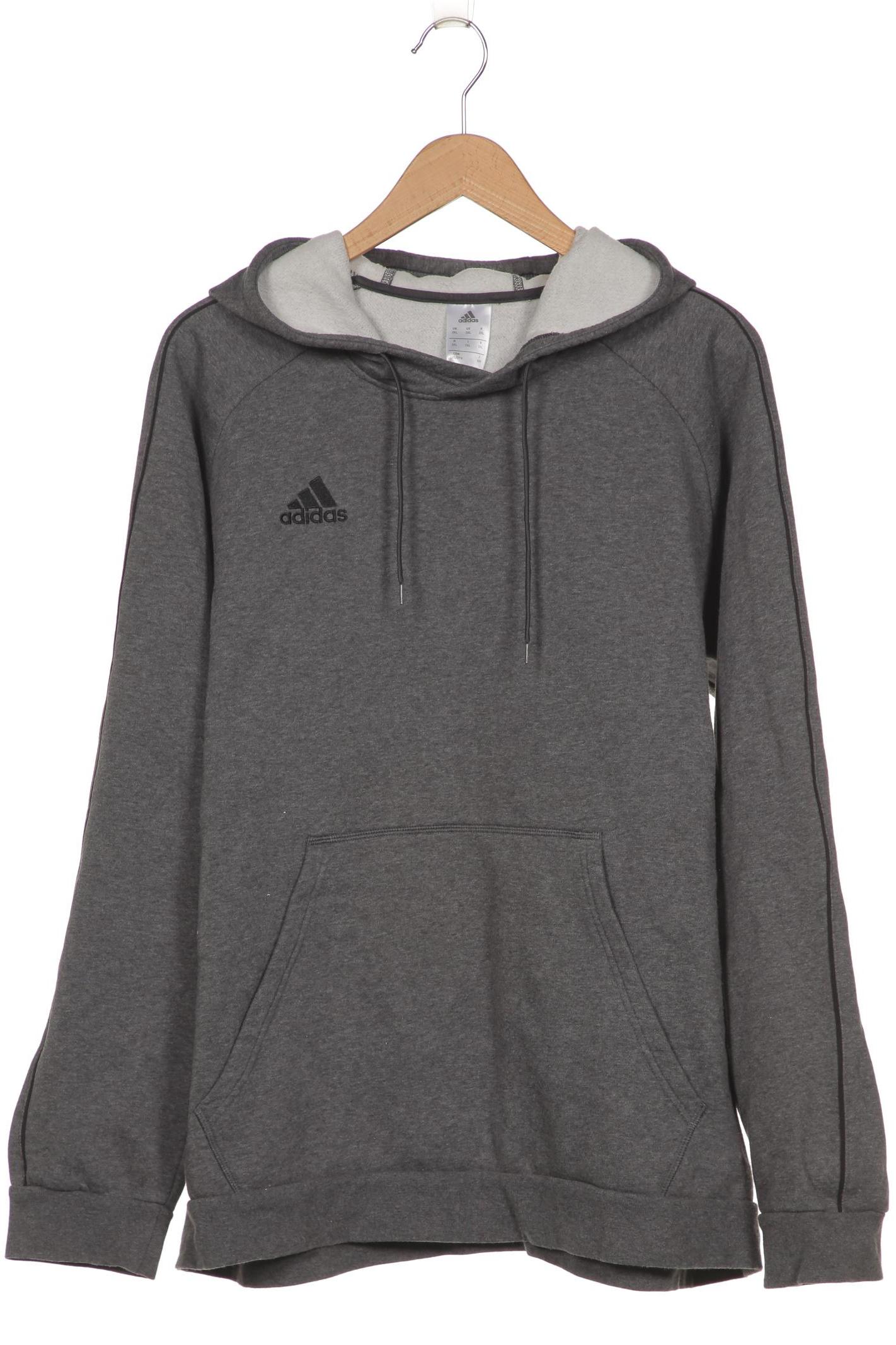 

adidas Herren Kapuzenpullover, grau, Gr. 56