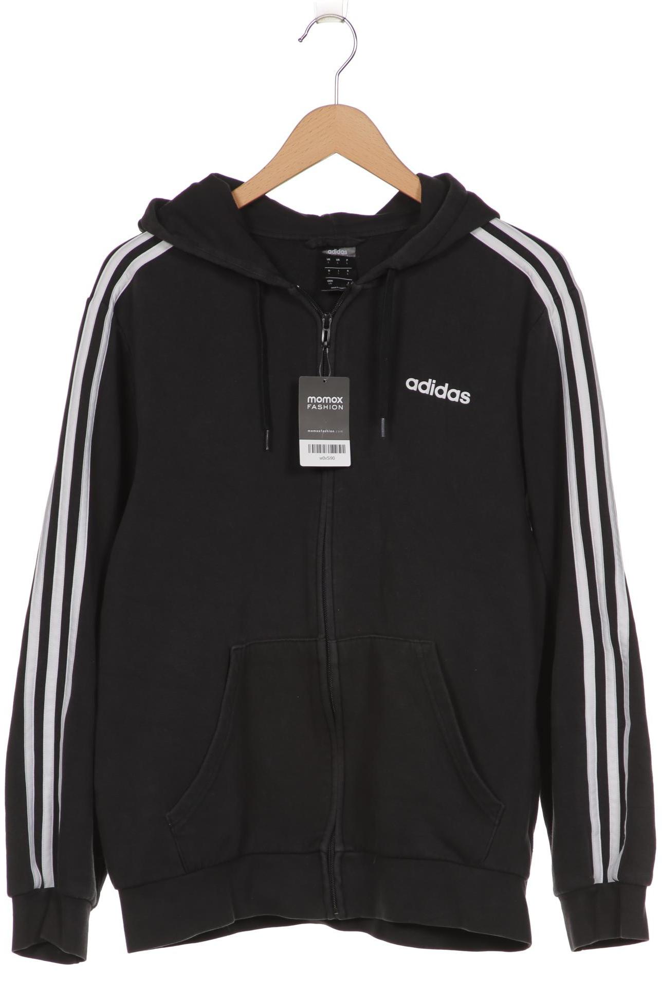 

adidas Herren Kapuzenpullover, schwarz, Gr. 52