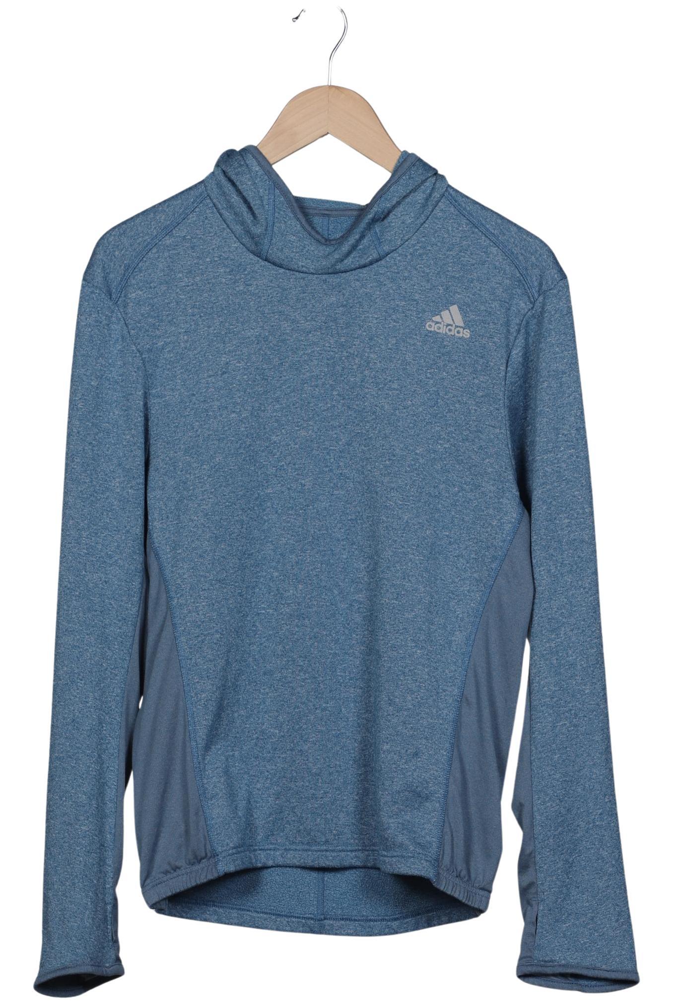 

adidas Herren Kapuzenpullover, blau, Gr. 48