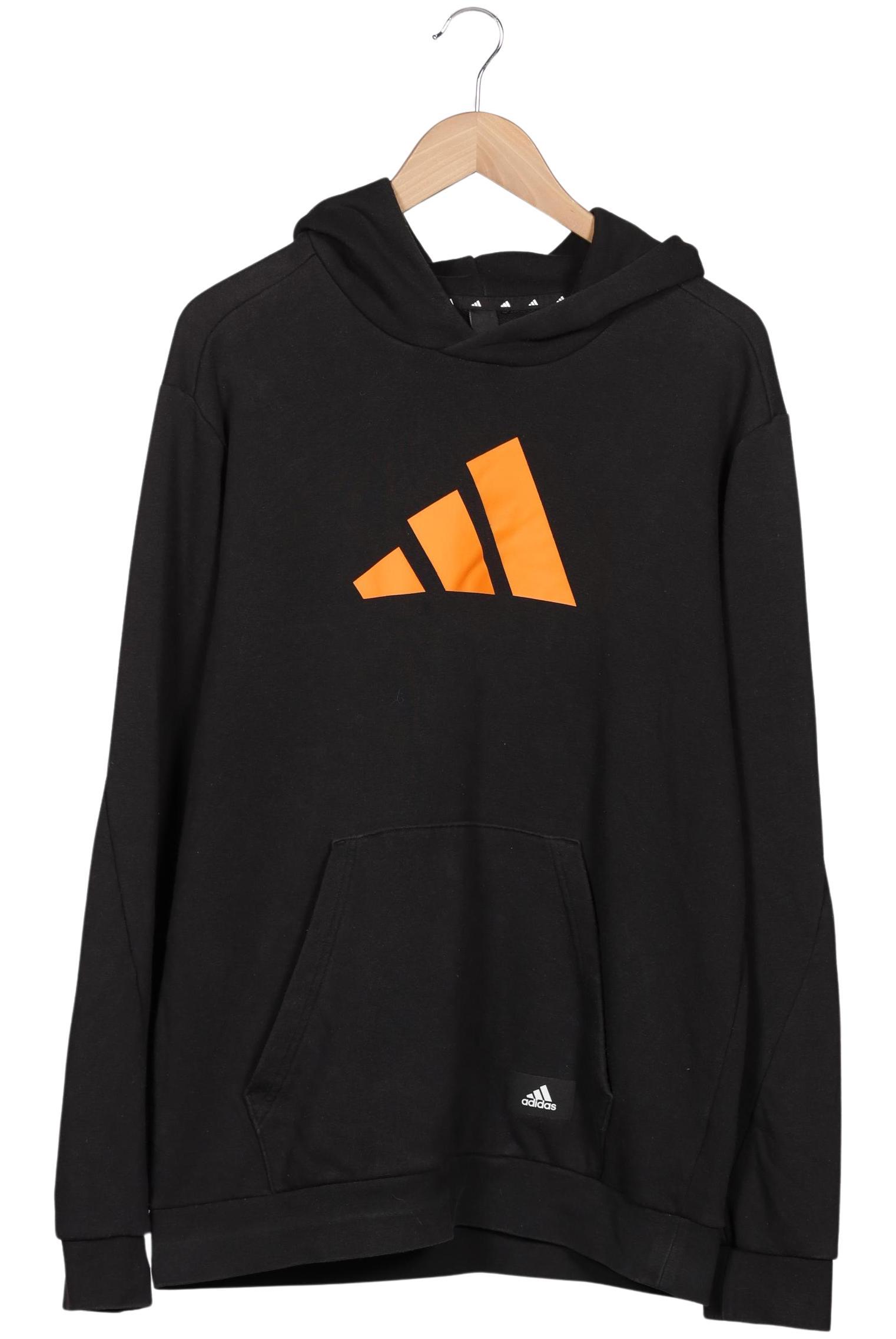 

adidas Herren Kapuzenpullover, schwarz, Gr. 54