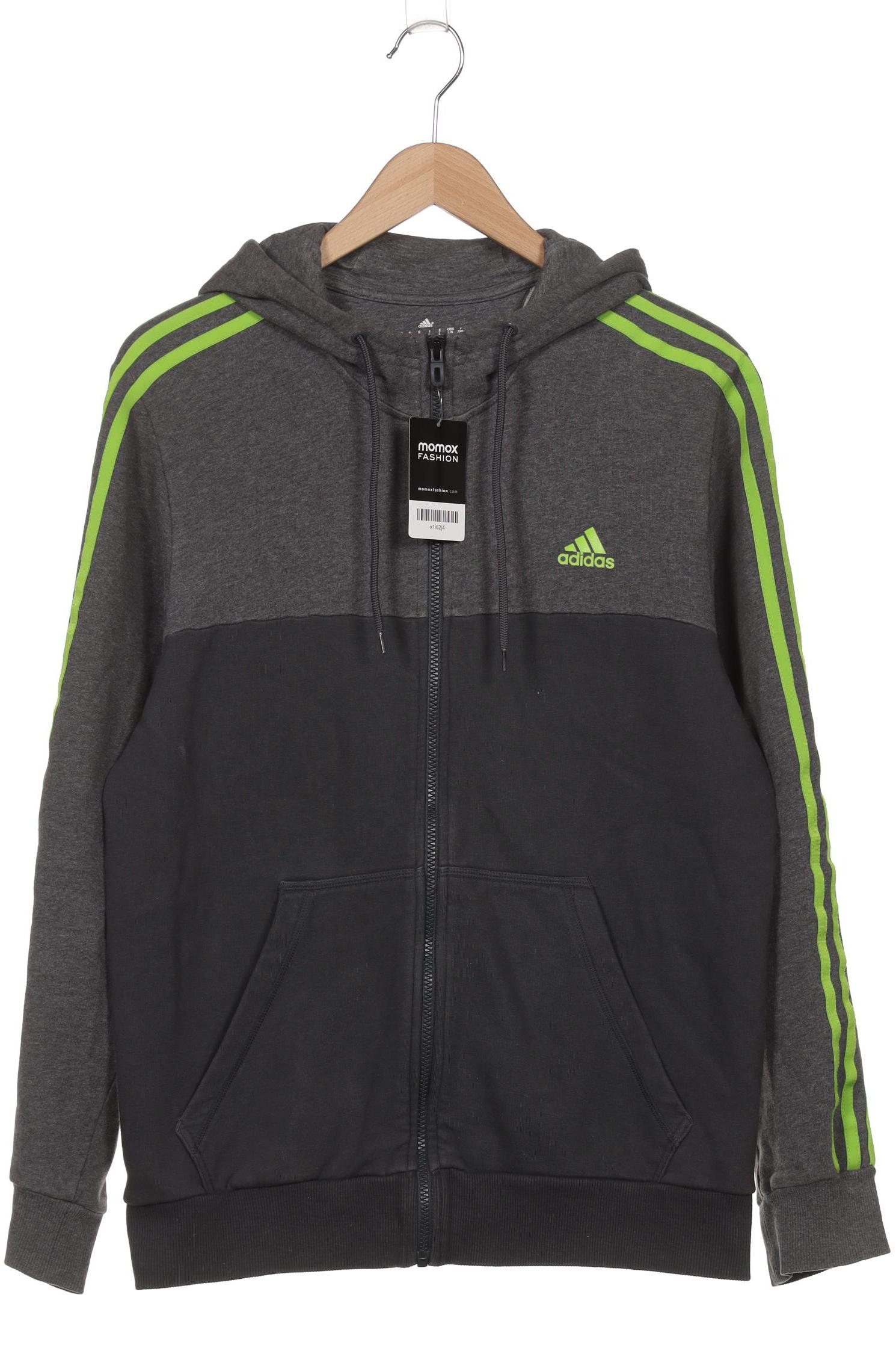 

adidas Herren Kapuzenpullover, grau, Gr. 52