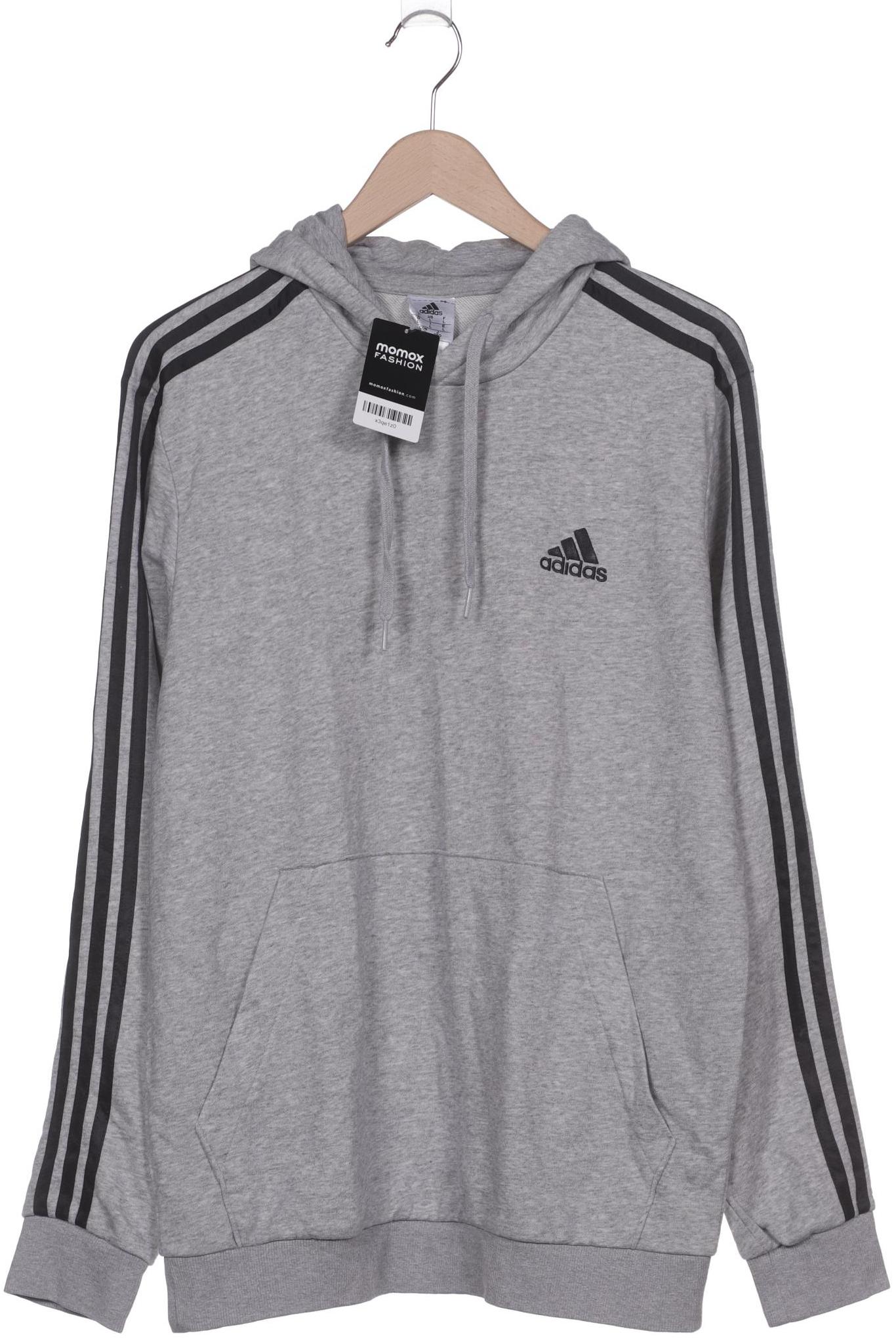 

adidas Herren Kapuzenpullover, grau, Gr. 52