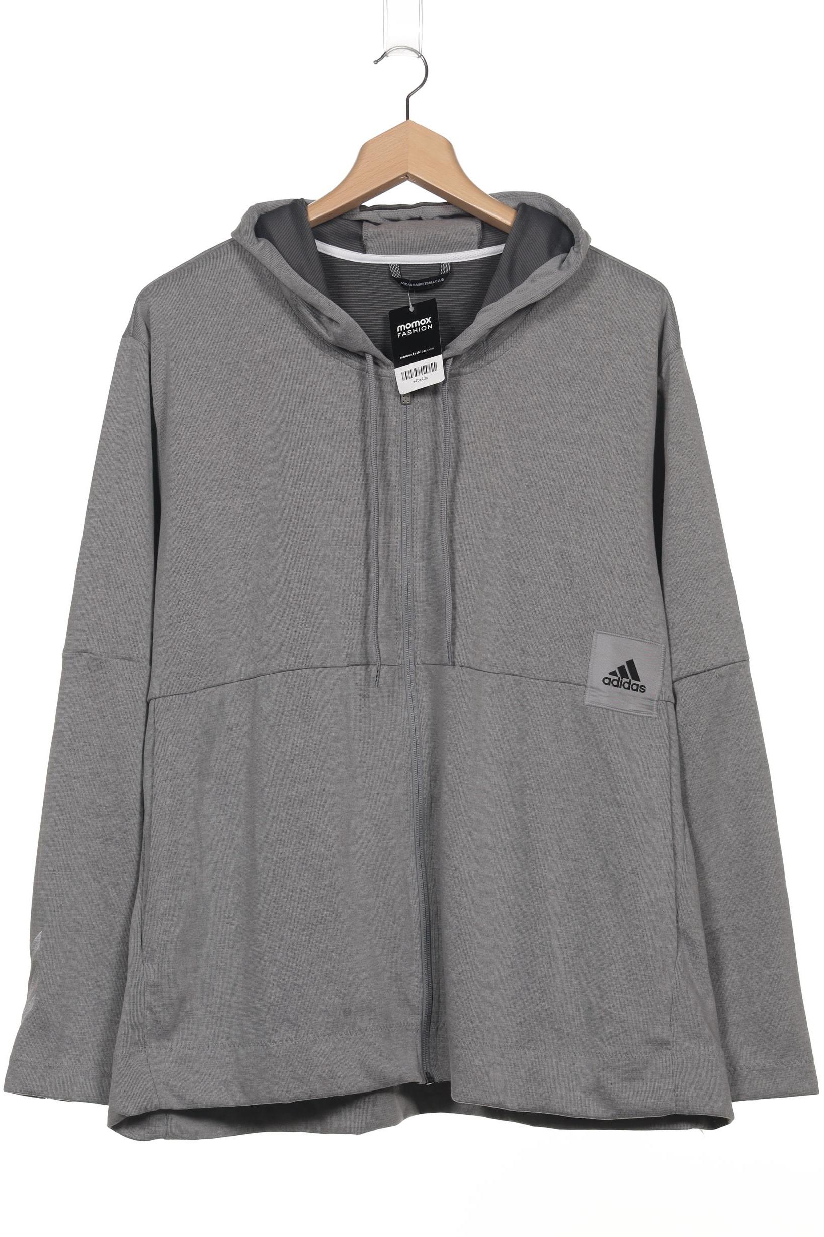 

adidas Herren Kapuzenpullover, grau, Gr. 60