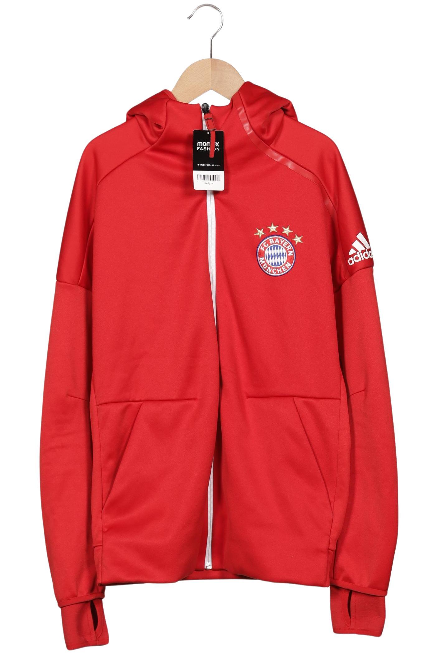 

adidas Herren Kapuzenpullover, rot, Gr. 46