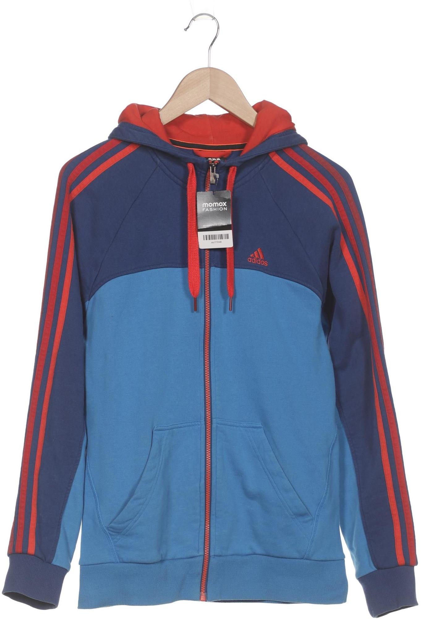 

adidas Herren Kapuzenpullover, blau, Gr. 46
