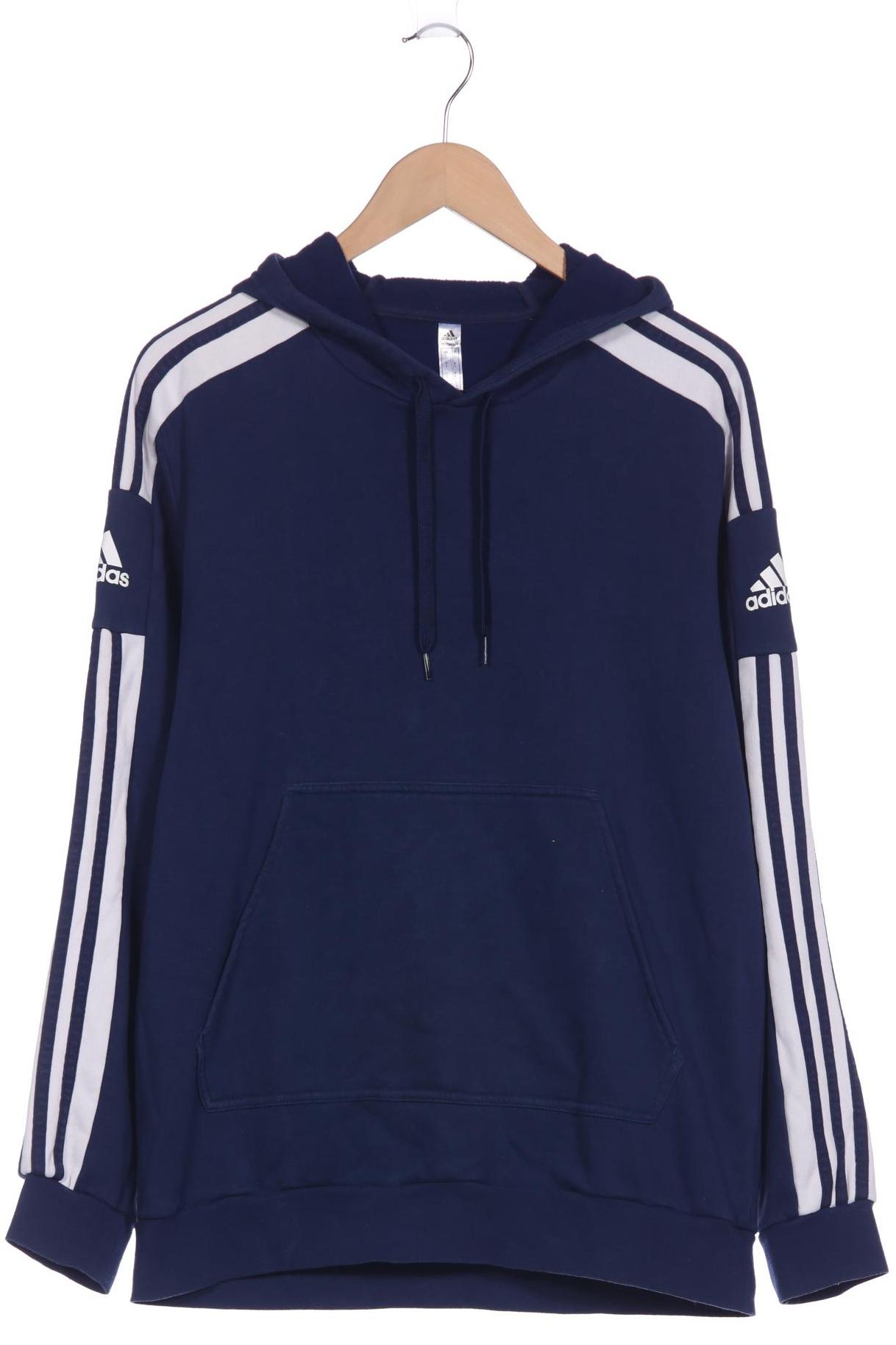 

adidas Herren Kapuzenpullover, blau, Gr. 52