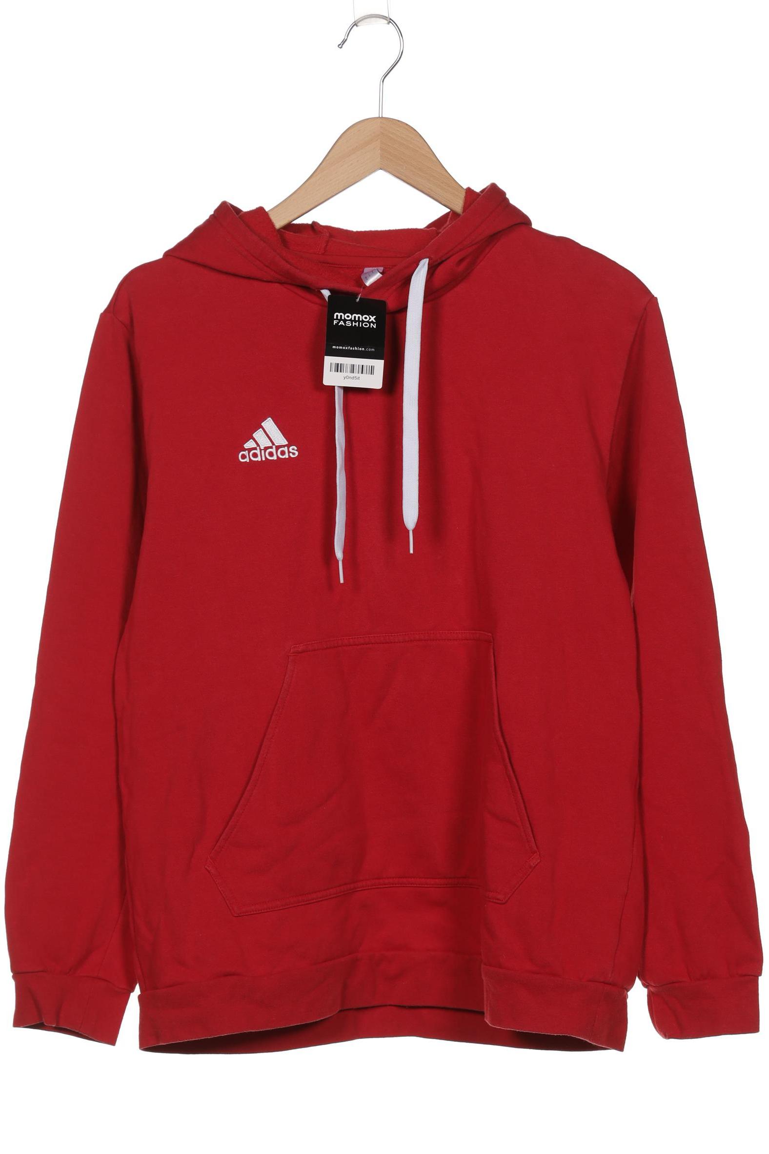 

adidas Herren Kapuzenpullover, rot, Gr. 52