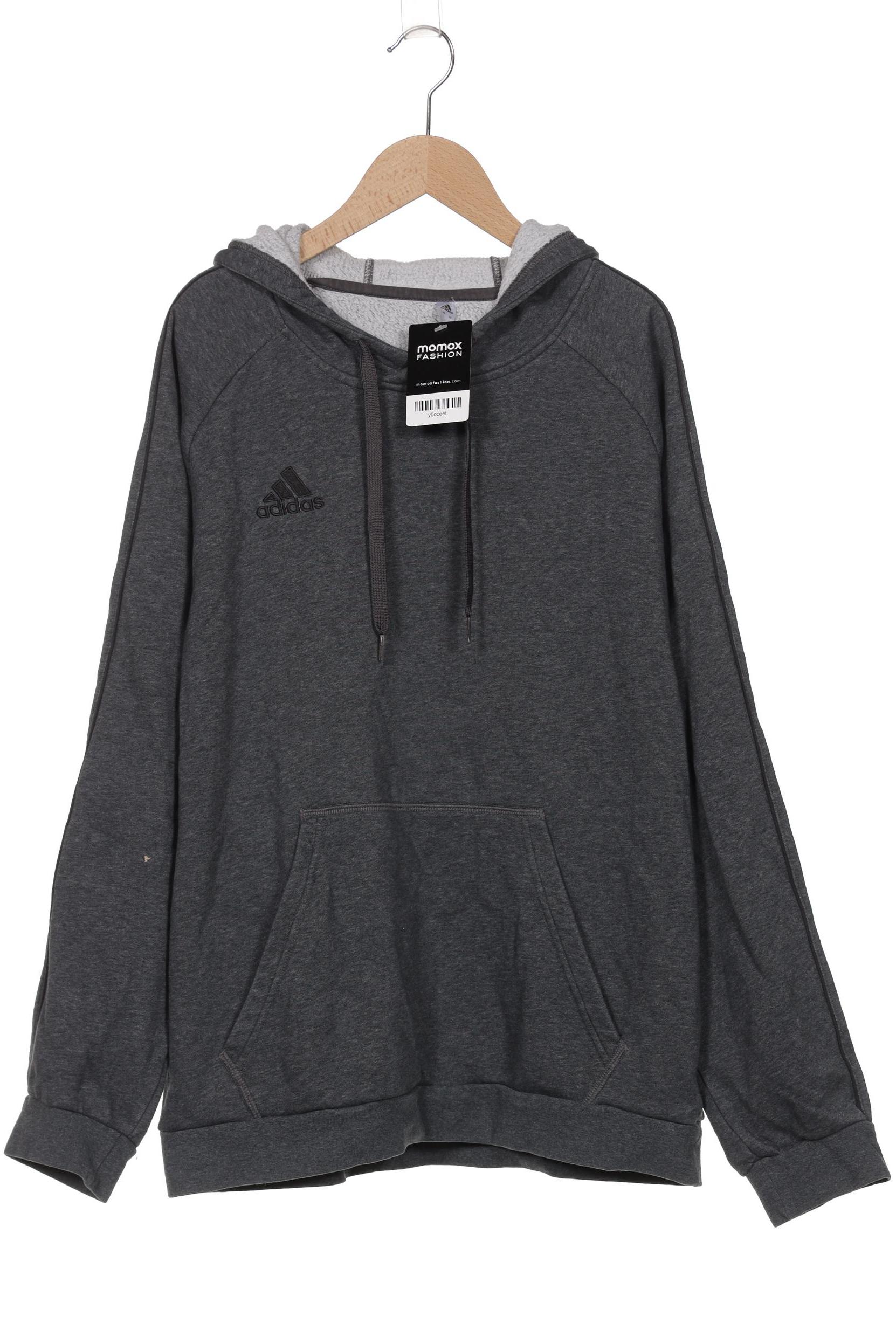 

adidas Herren Kapuzenpullover, grau, Gr. 52