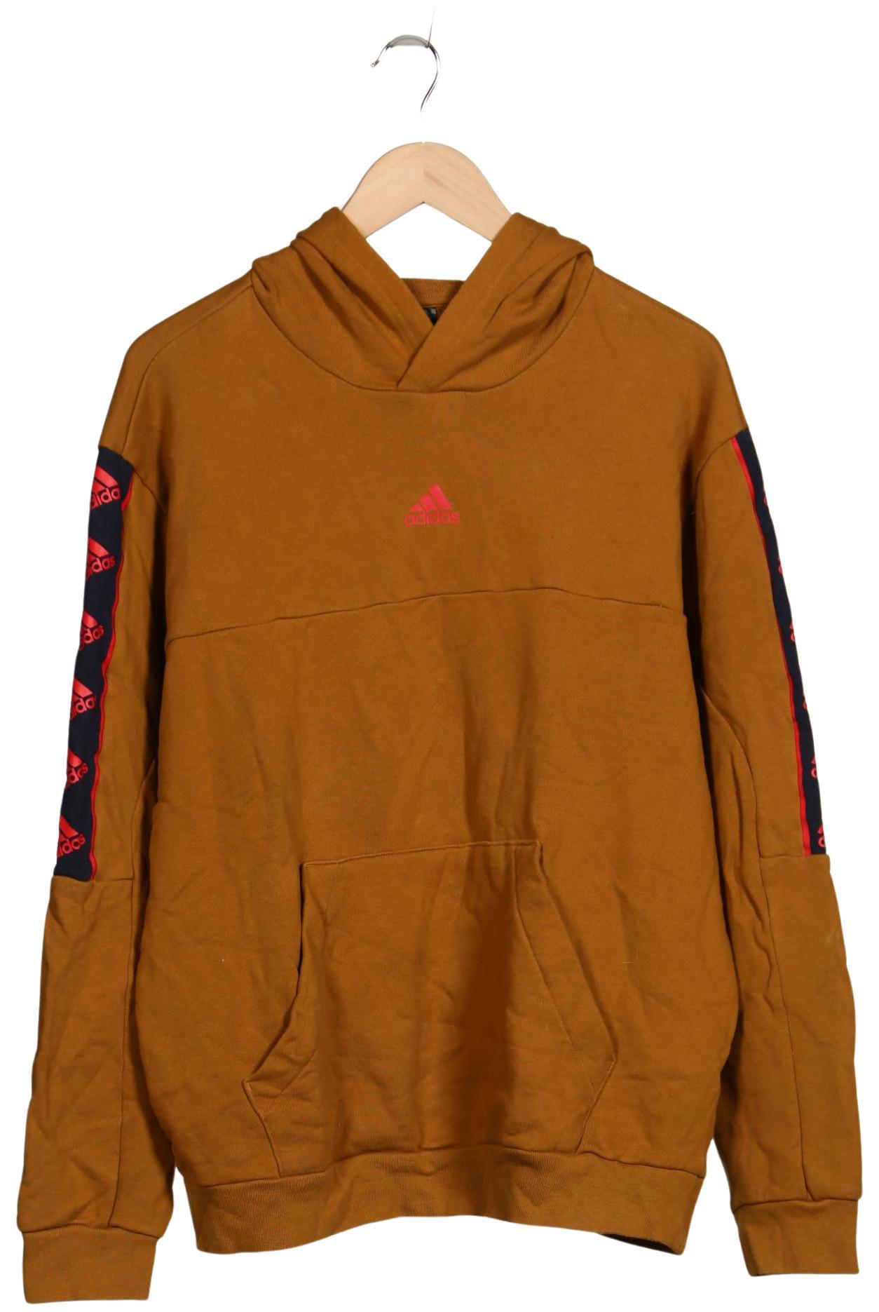 

adidas Herren Kapuzenpullover, braun, Gr. 54