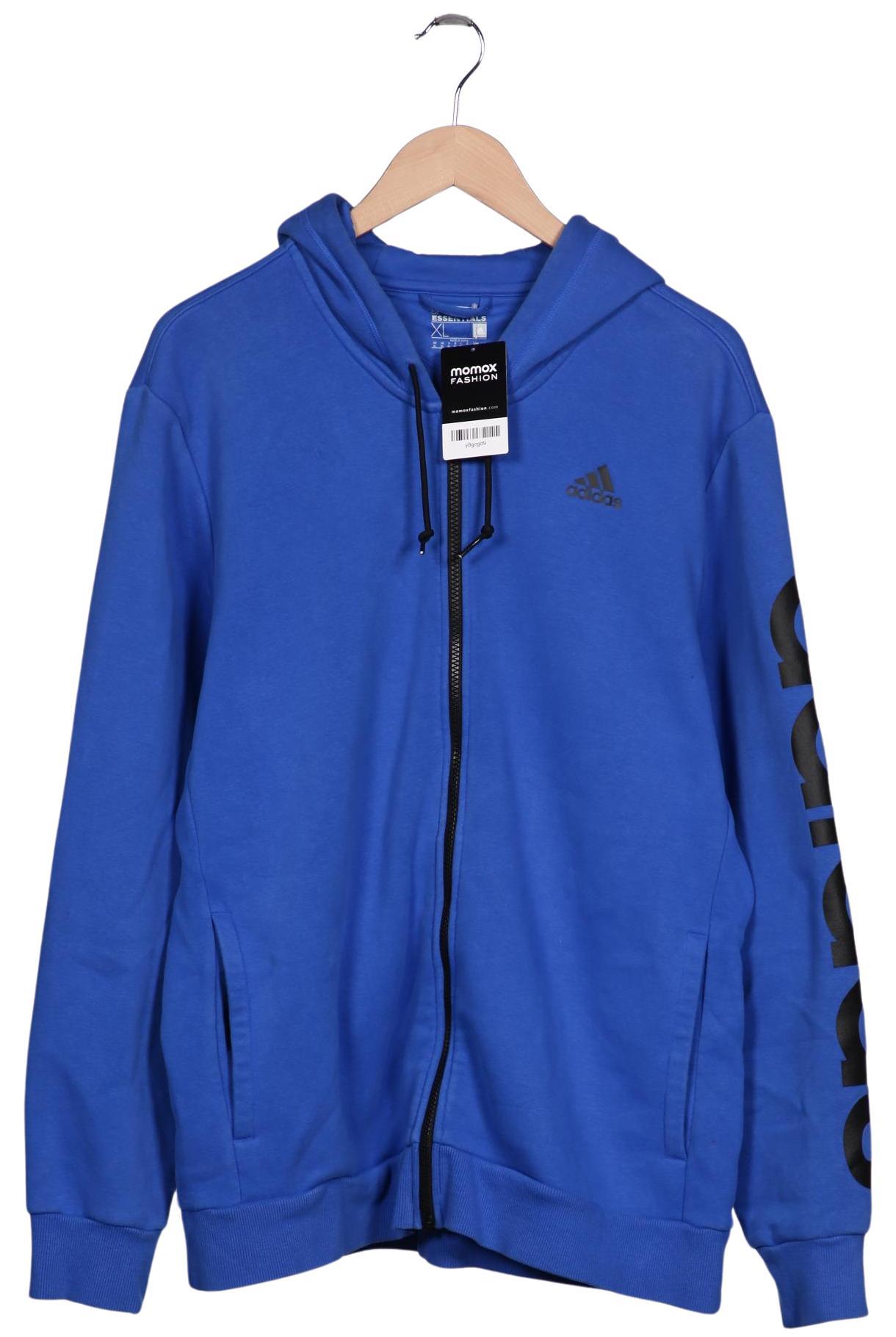 

adidas Herren Kapuzenpullover, blau, Gr. 54